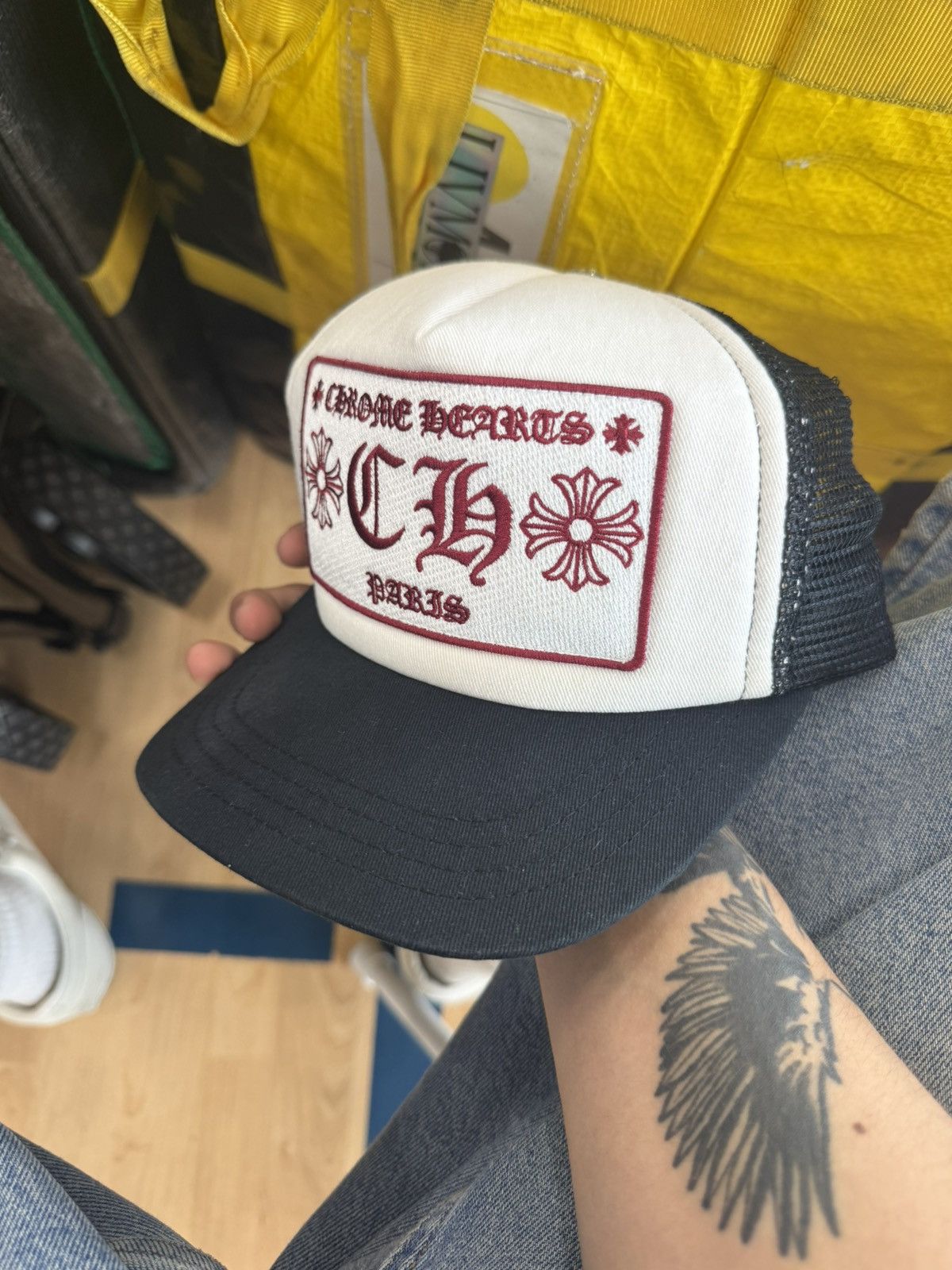 Chrome Hearts Chrome hearts paris trucker Size ONE SIZE - 10 Thumbnail
