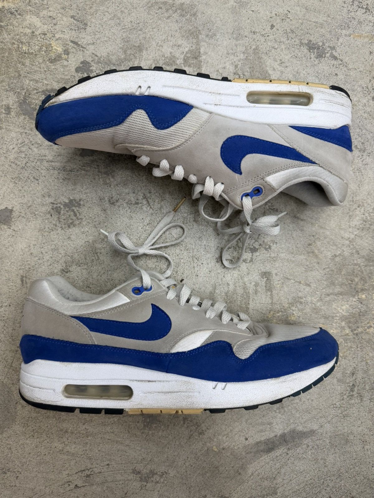Nike Nike Air Max 1 Anniversary Royal 2017 Size US 10.5 / EU 43-44 - 1 Thumbnail