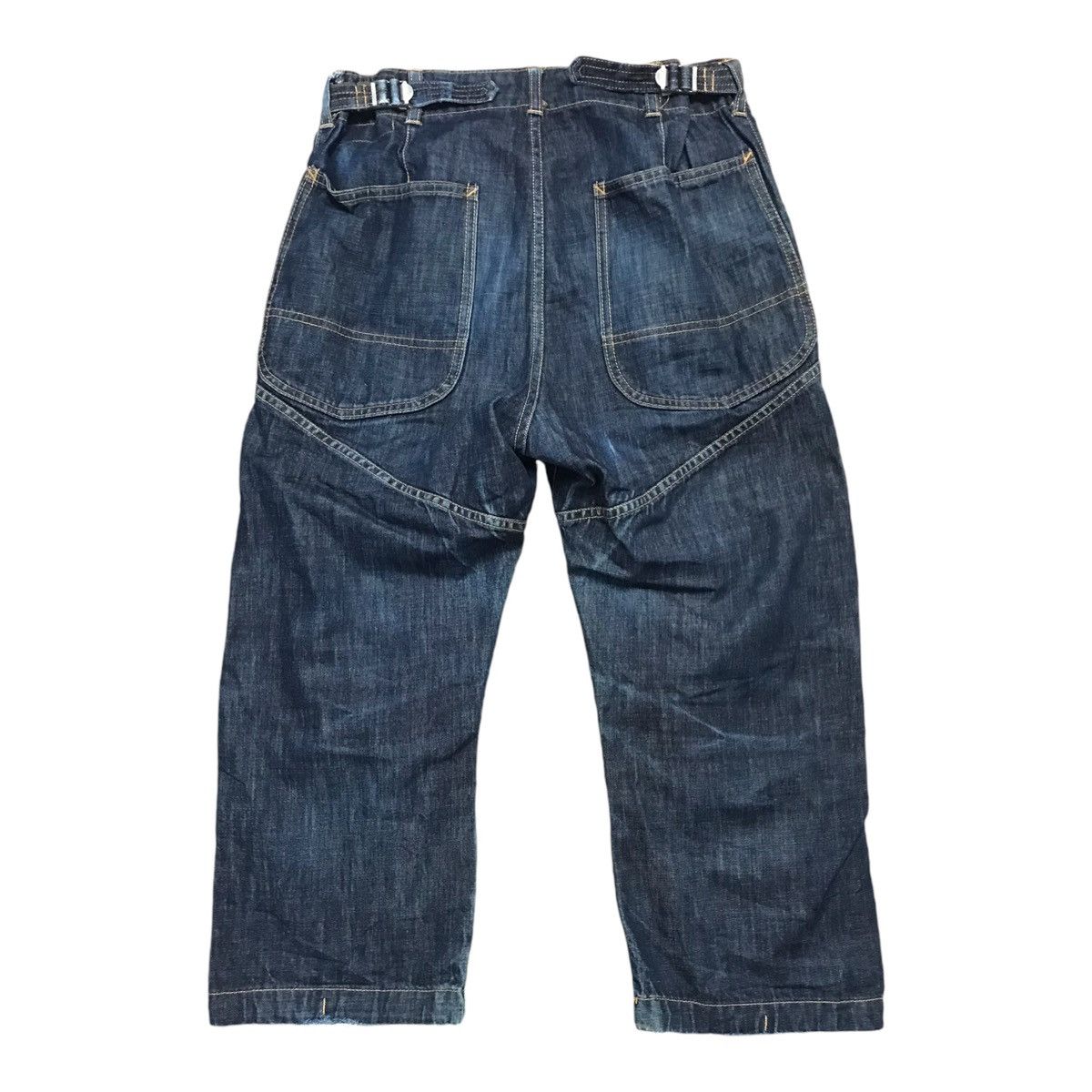 CABANE de ZUCCa × Issey Miyake × Vintage Issey Miyake Cabane De Zucca Bondage Cargo Pant Size US 32 / EU 48 - 5 Thumbnail