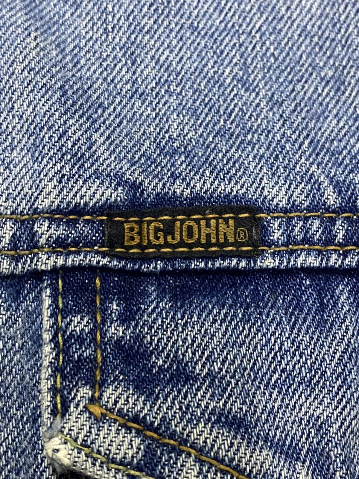 Big John Vintage Big John 1980s Selvedge Grunge Denim Jacket Jeans Size US S / EU 44-46 / 1 - 9 Thumbnail