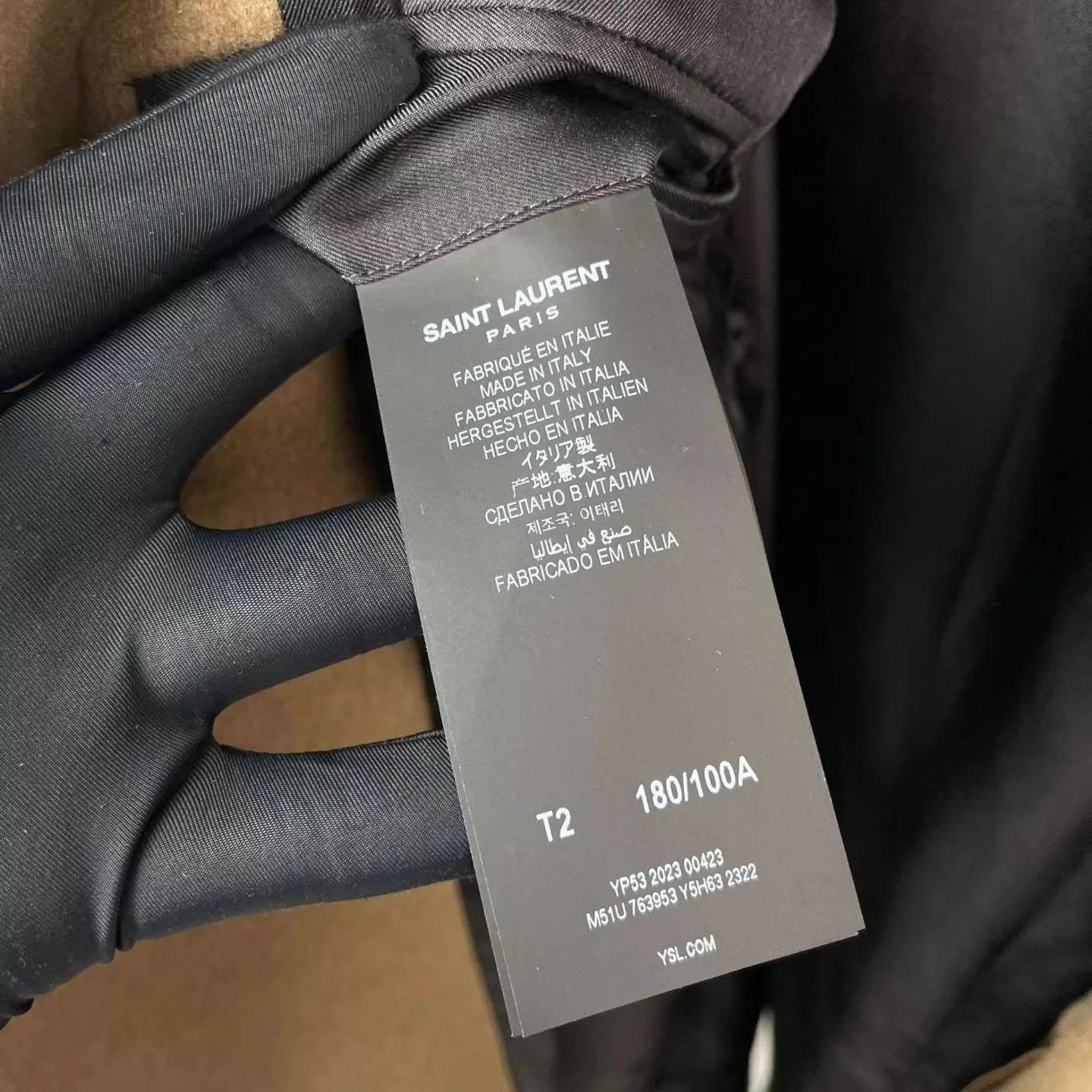 Yves Saint Laurent YSL overcoat Size US M / EU 48-50 / 2 - 2 Thumbnail