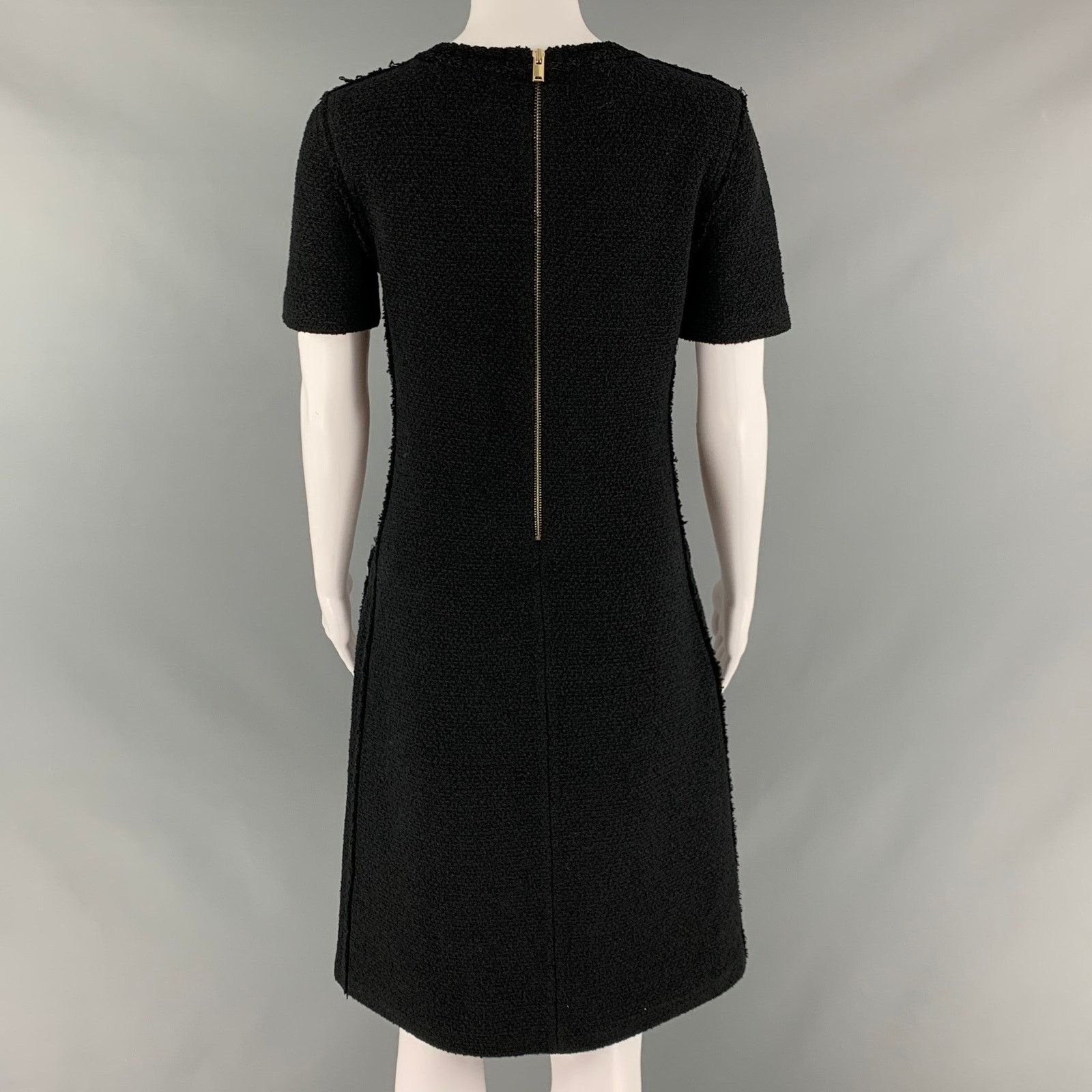 Size 4 Black Cotton Blend Cropped Below Knee Outfits