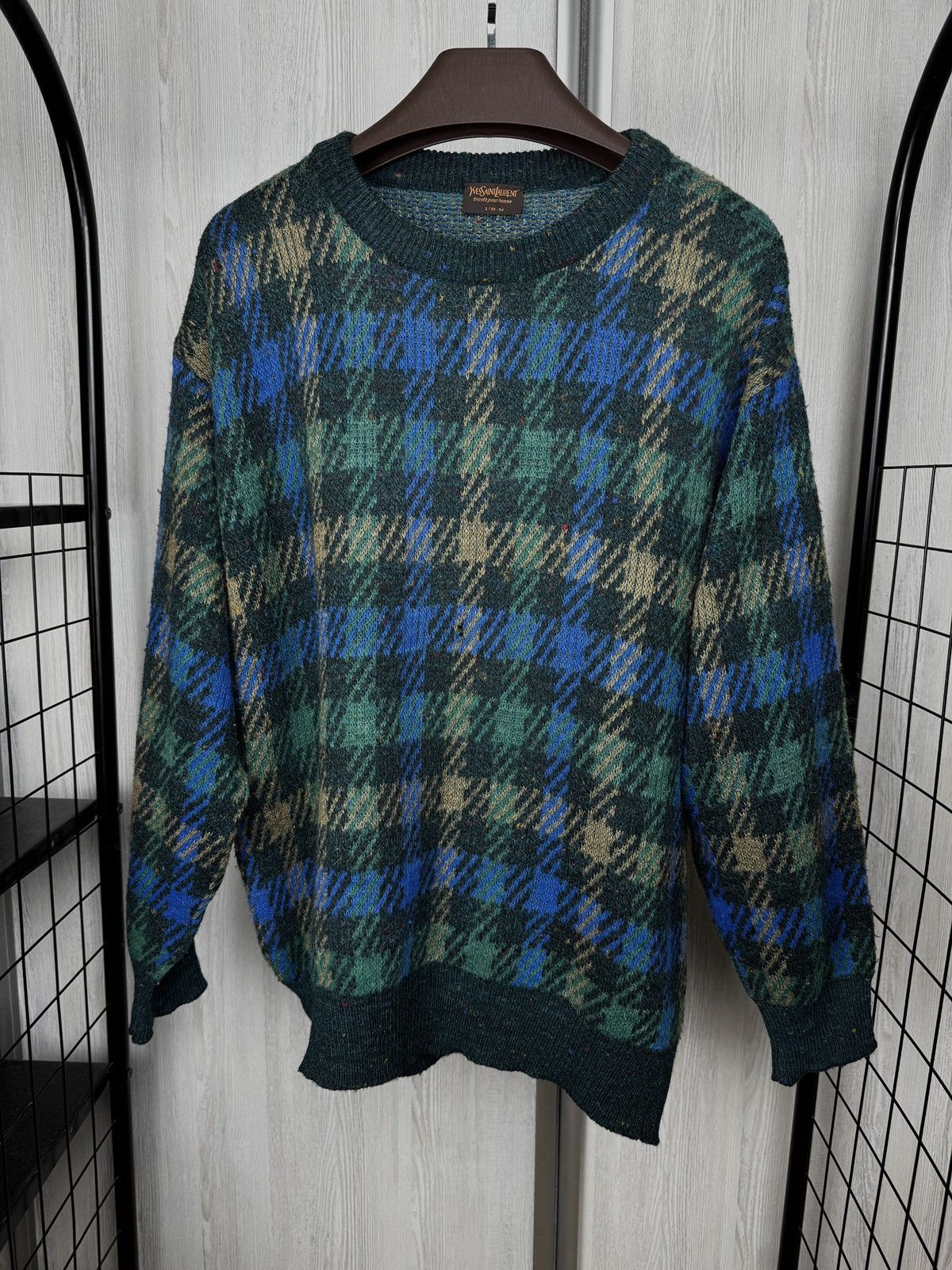 Yves Saint Laurent Yves Saint Laurent Vintage Knit Sweater Mohair Wool Alpaka Size US L / EU 52-54 / 3 - 2 Thumbnail