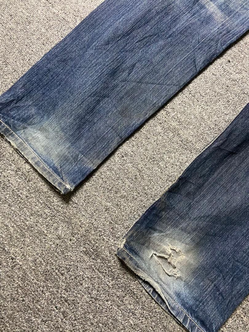 Japanese Brand Avail Brand Distressed Jeans (175) Size US 30 / EU 46 - 4 Thumbnail