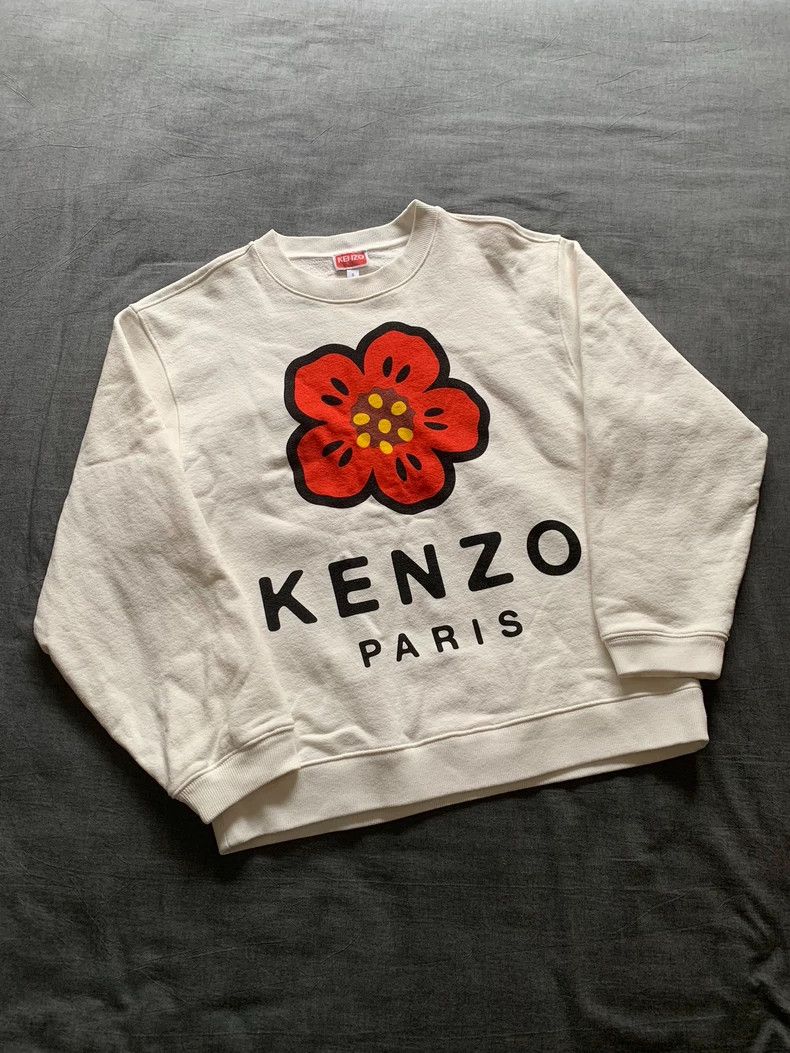 Kenzo KENZO Boke Flower small flower hoodie Size S / US 4 / IT 40 - 1 Thumbnail