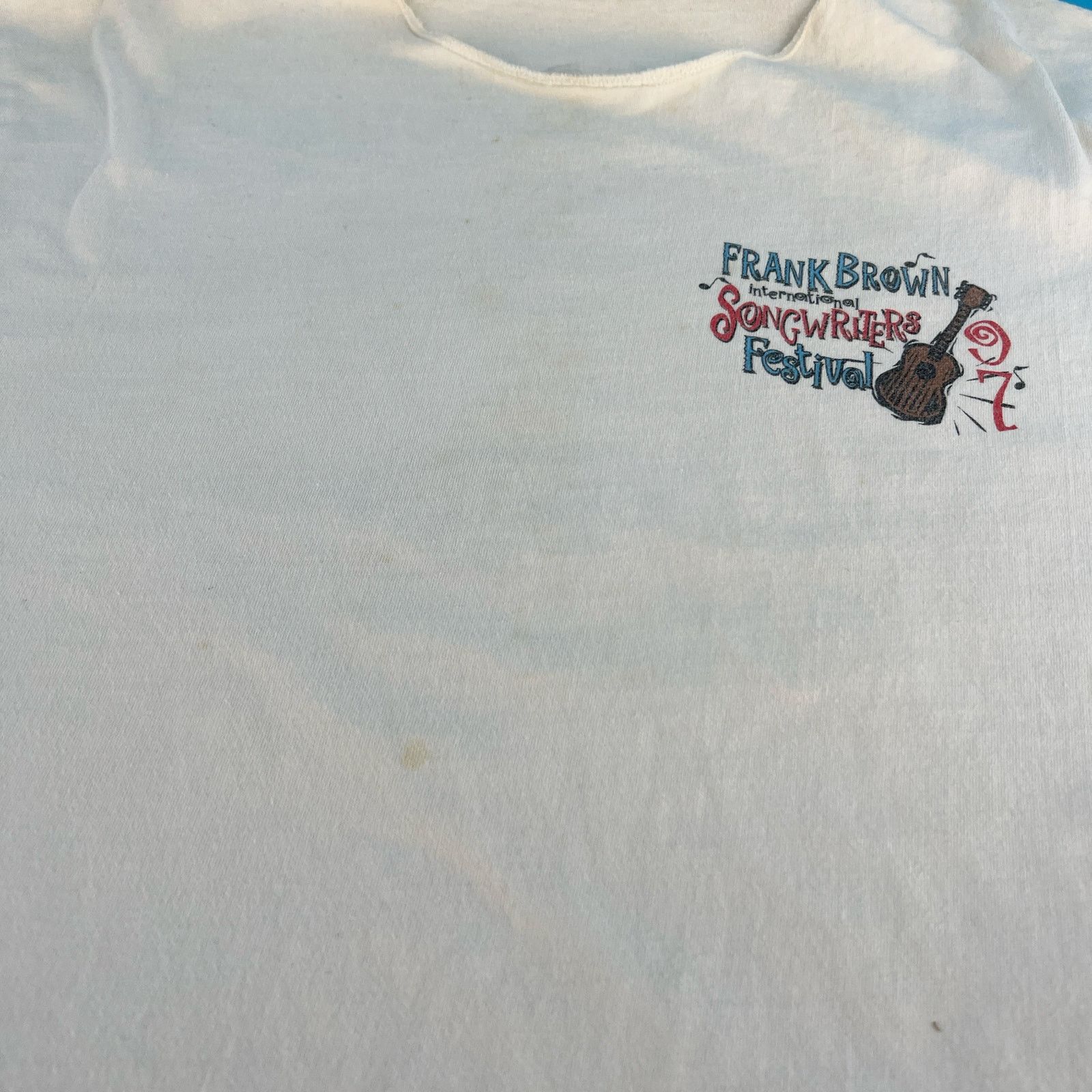 Vintage 1997 Songwriters Festival tshirt 90s 1990s vintage Size US XL / EU 56 / 4 - 6 Thumbnail