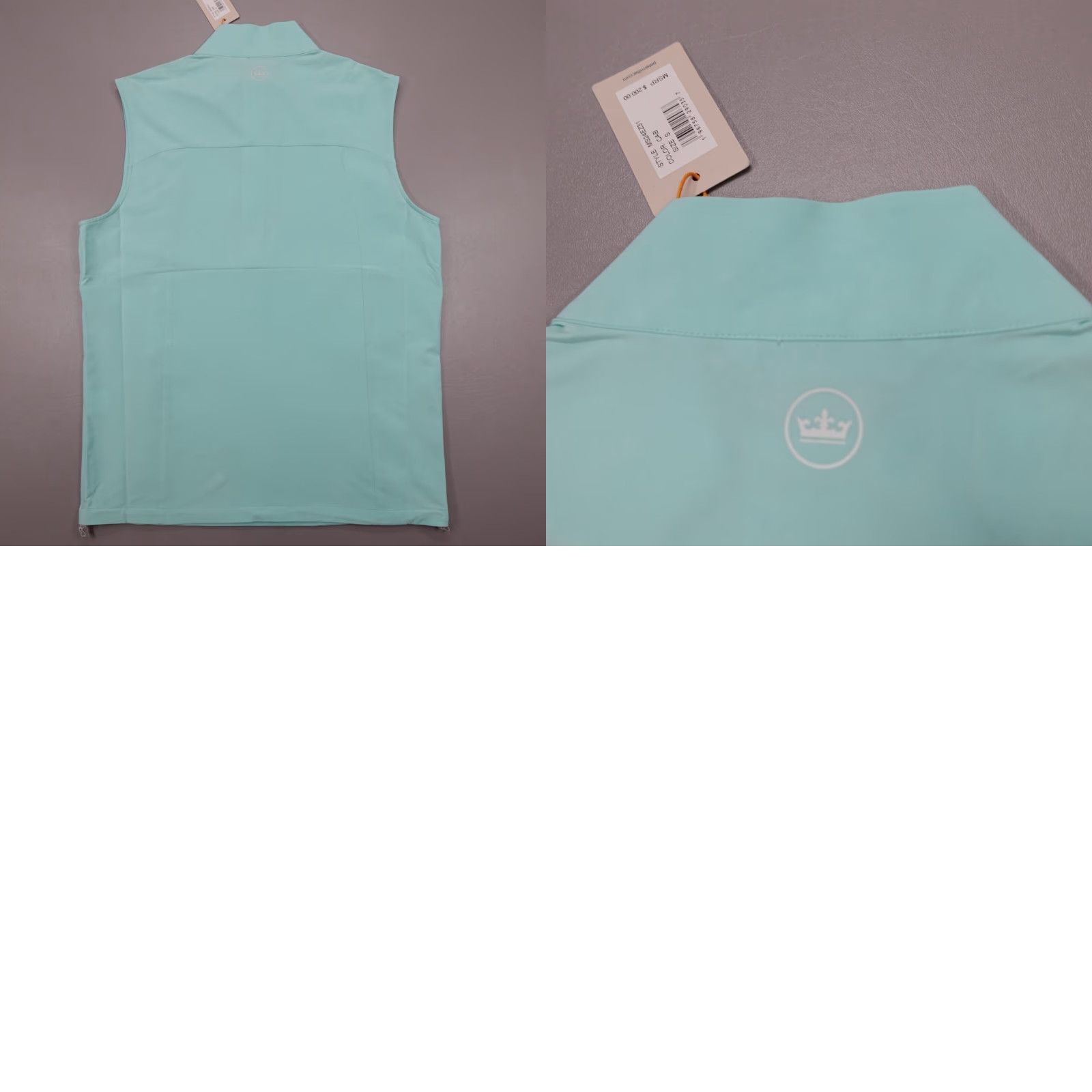 Peter Millar Peter Millar Golf Vest Windward Half-Zip CAB MS24EZ31 Men's Size S Size US S / EU 44-46 / 1 - 8 Thumbnail
