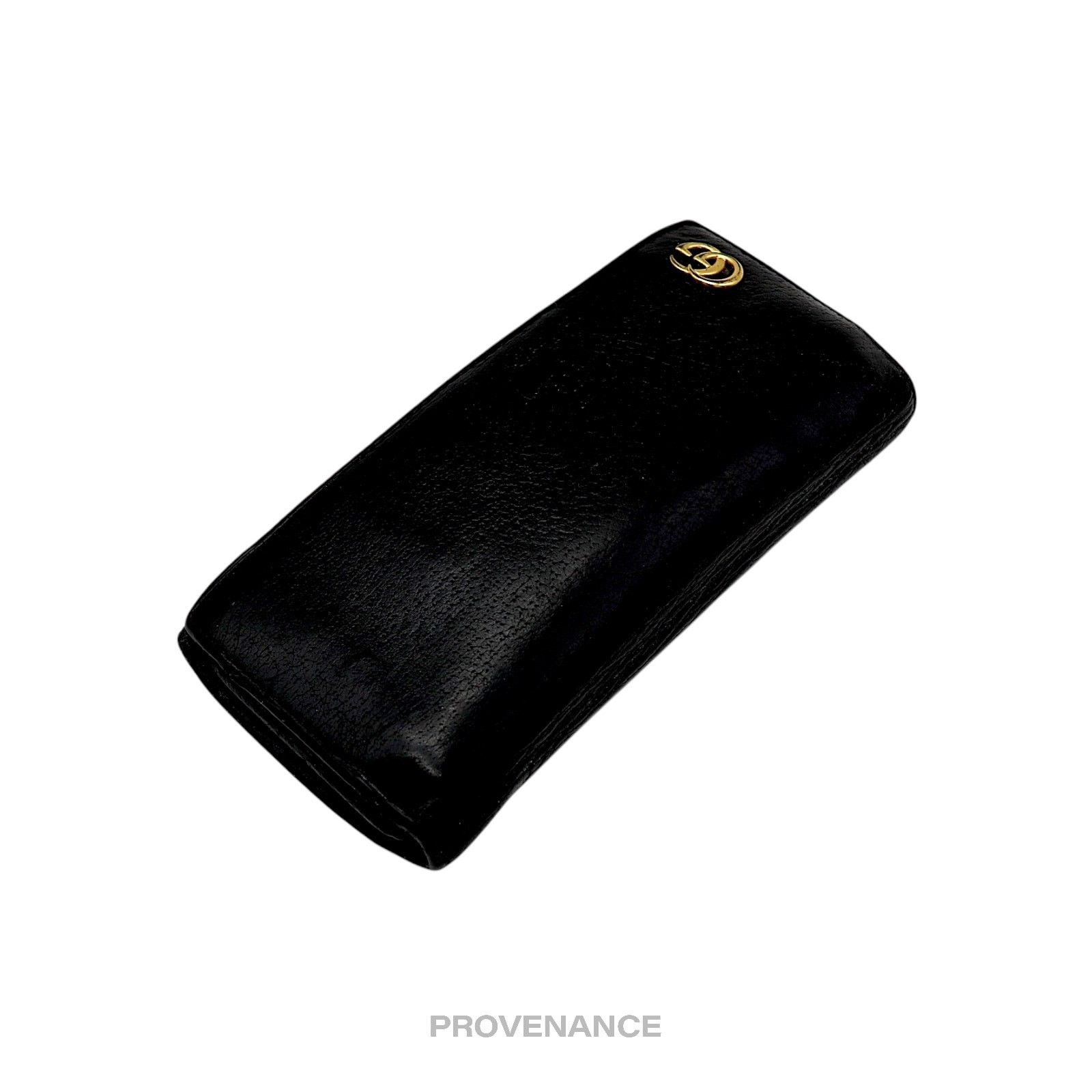 Gucci 🔴 Gucci GG Marmont Long Wallet - Black Leather Size ONE SIZE - 4 Thumbnail