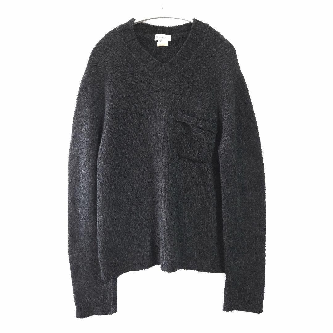 DRIES VAN NOTEN 1996AW wool V-neck sweater