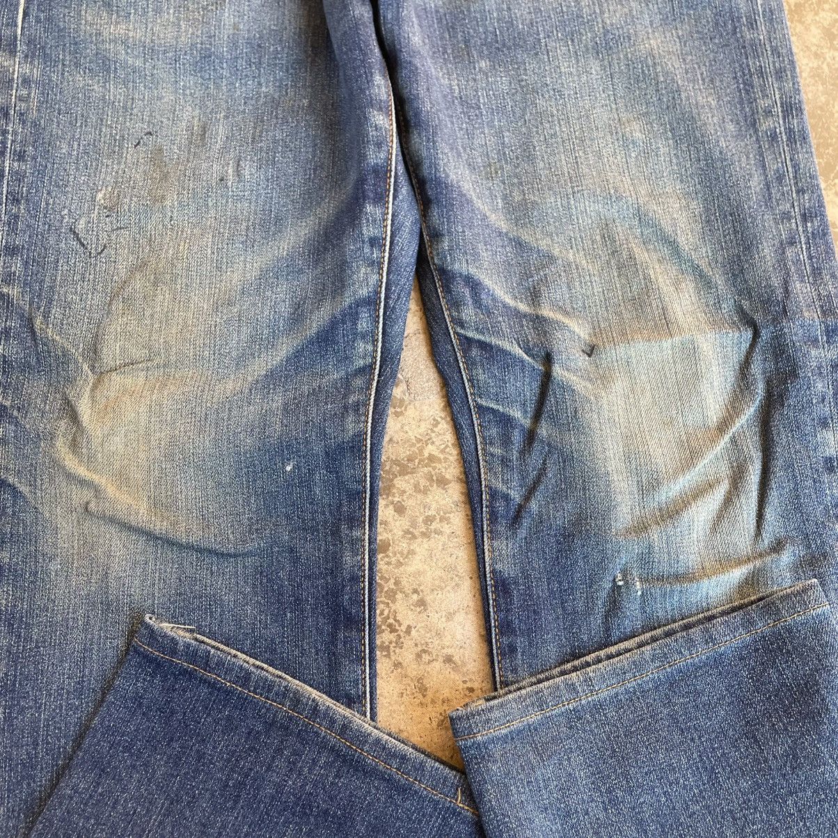 Japanese Brand 🔥🇯🇵Vintage Good Day Japan Made Stoned Washed Denim Jeans Size US 32 / EU 48 - 7 Thumbnail