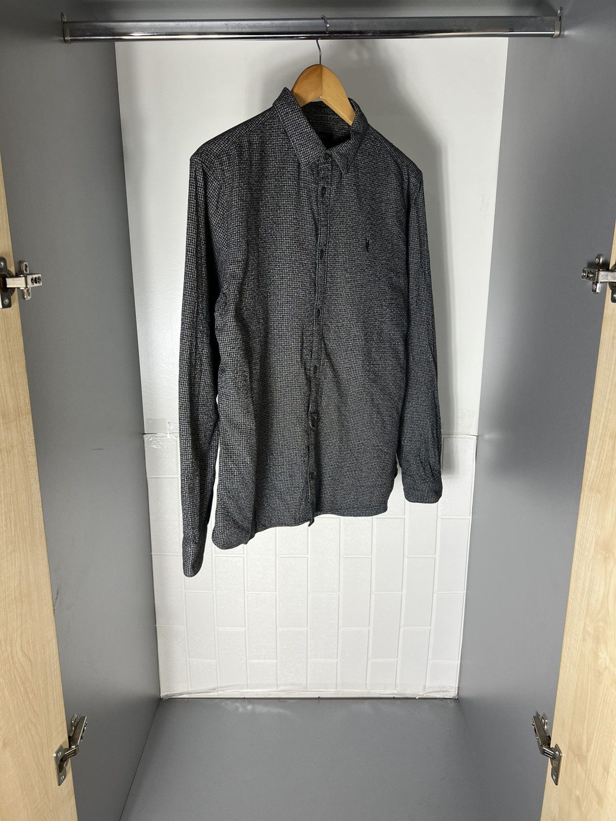 Allsaints VINTAGE ALLSAINTS BLACKSHEAR FLANNEL DESIGNER SHIRT CASUAL Size US M / EU 48-50 / 2 - 3 Thumbnail