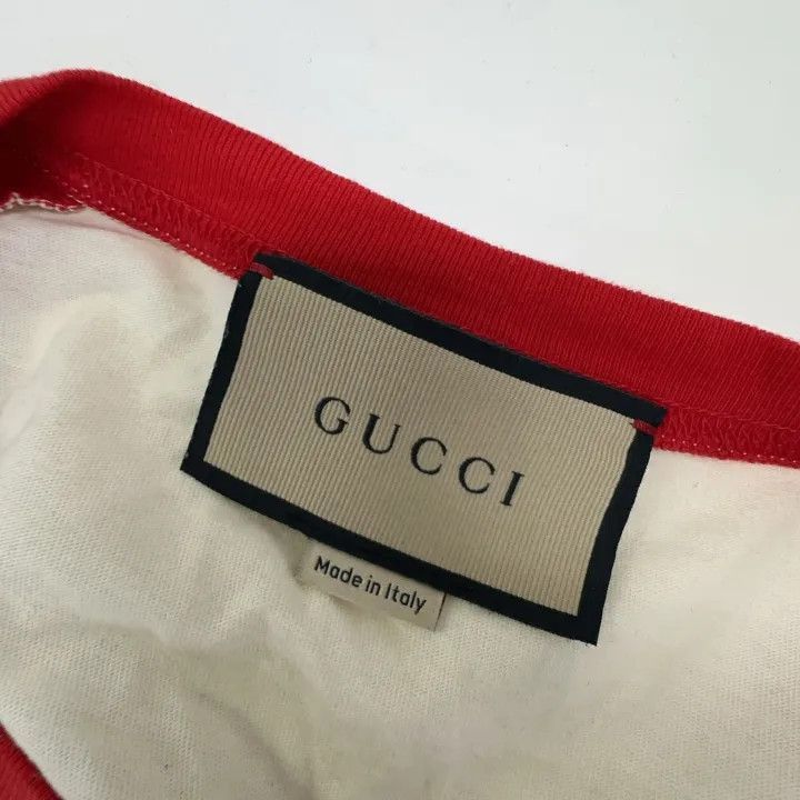 Gucci Gucci Logo Print Short Sleeve T-Shirt-2507 Size L / US 10 / IT 46 - 9 Thumbnail