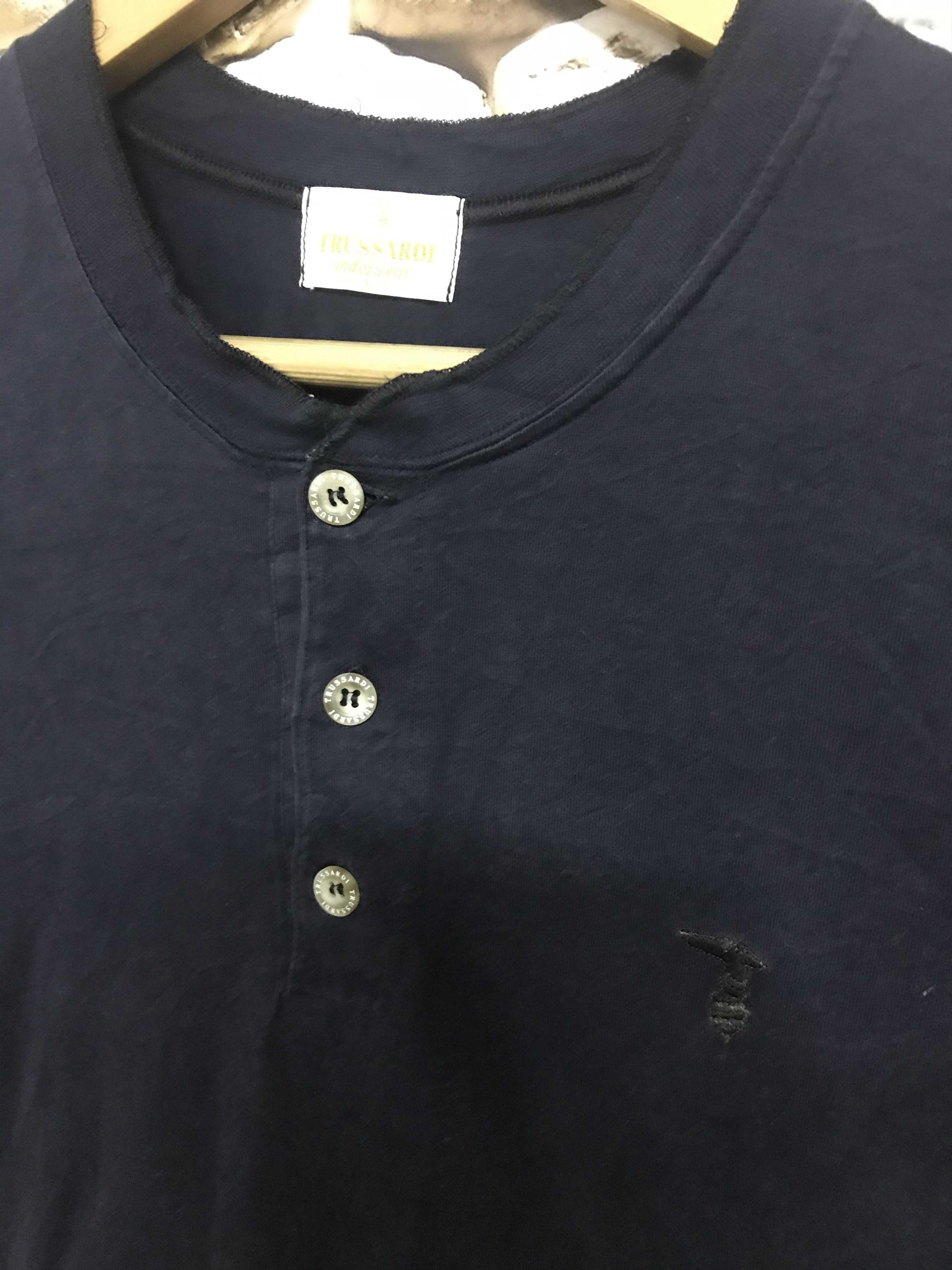 Trussardi Trussardi Underwaer Henley Tees Size US L / EU 52-54 / 3 - 4 Thumbnail