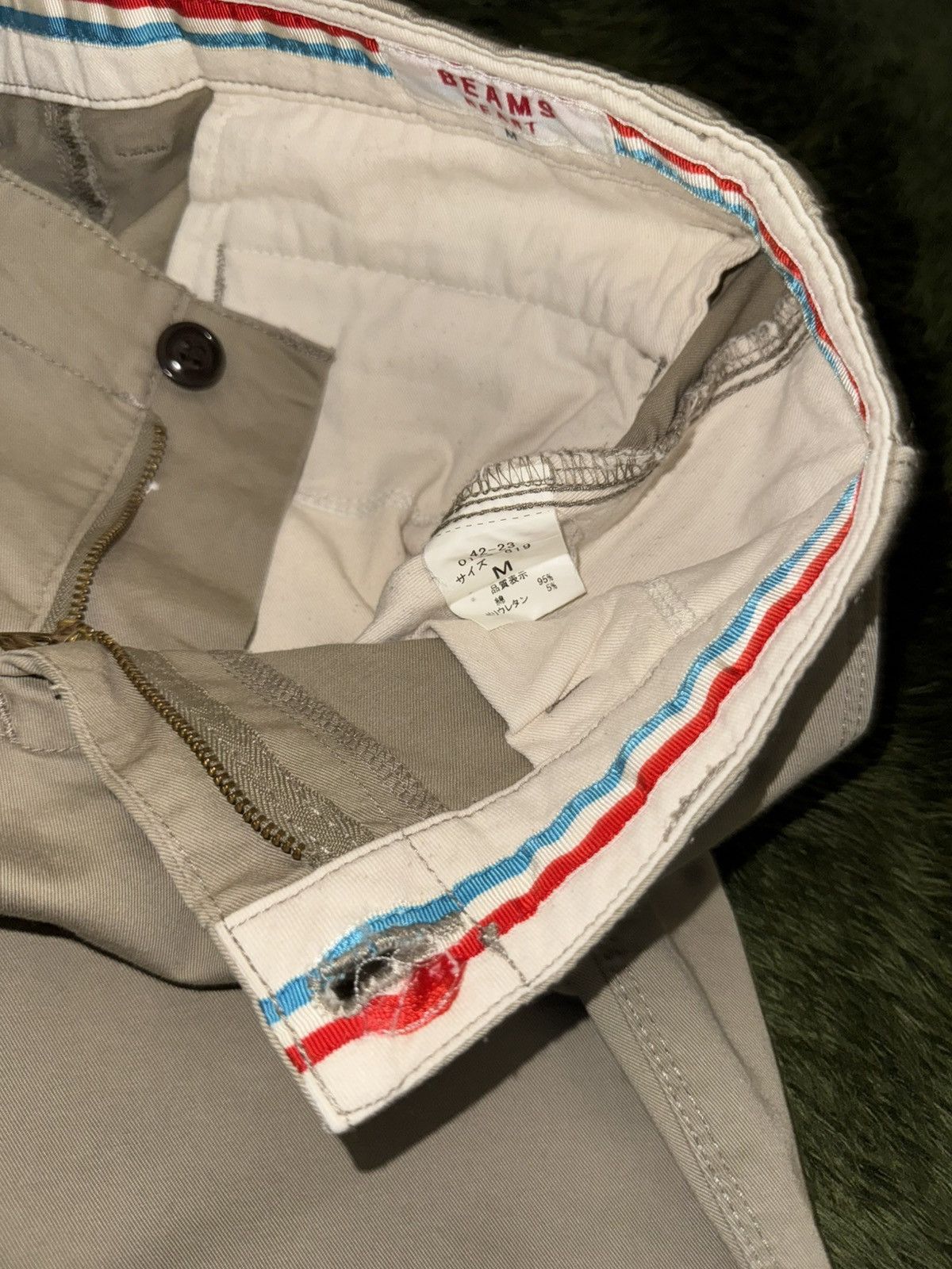 Beams Japan [M] BEAMS Heart japan Vintage Washed Cotton Chino Pants Size US 32 / EU 48 - 4 Thumbnail