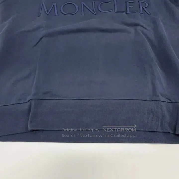 Moncler Moncler FW21 Logo Embroidered Cotton Crewneck Sweatshirt. Size US L / EU 52-54 / 3 - 3 Thumbnail