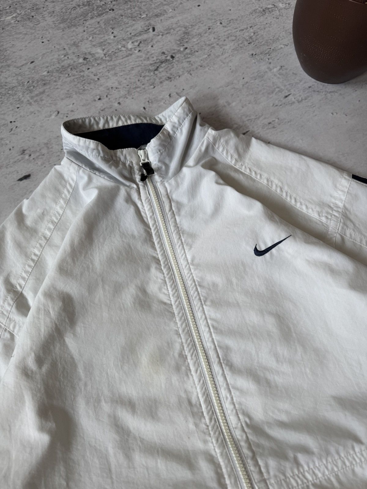 Nike × Vintage NIKE VINTAGE BASIC LOGO OVERSIZE BAGGY LIGHT JACKET Size US XL / EU 56 / 4 - 6 Thumbnail