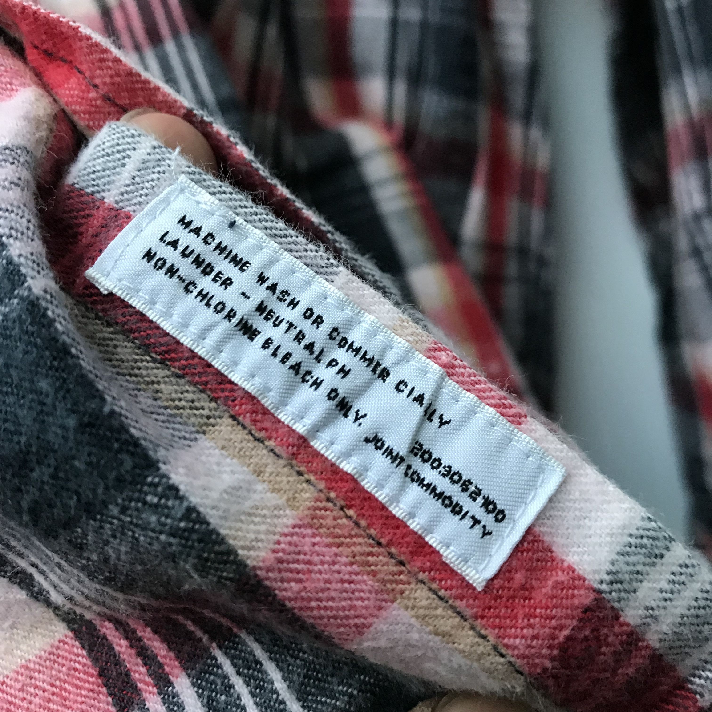 Beams Japan × Vintage Vintage Beams Heart Plaid Tartan Flannel Made in japan Size US S / EU 44-46 / 1 - 3 Thumbnail