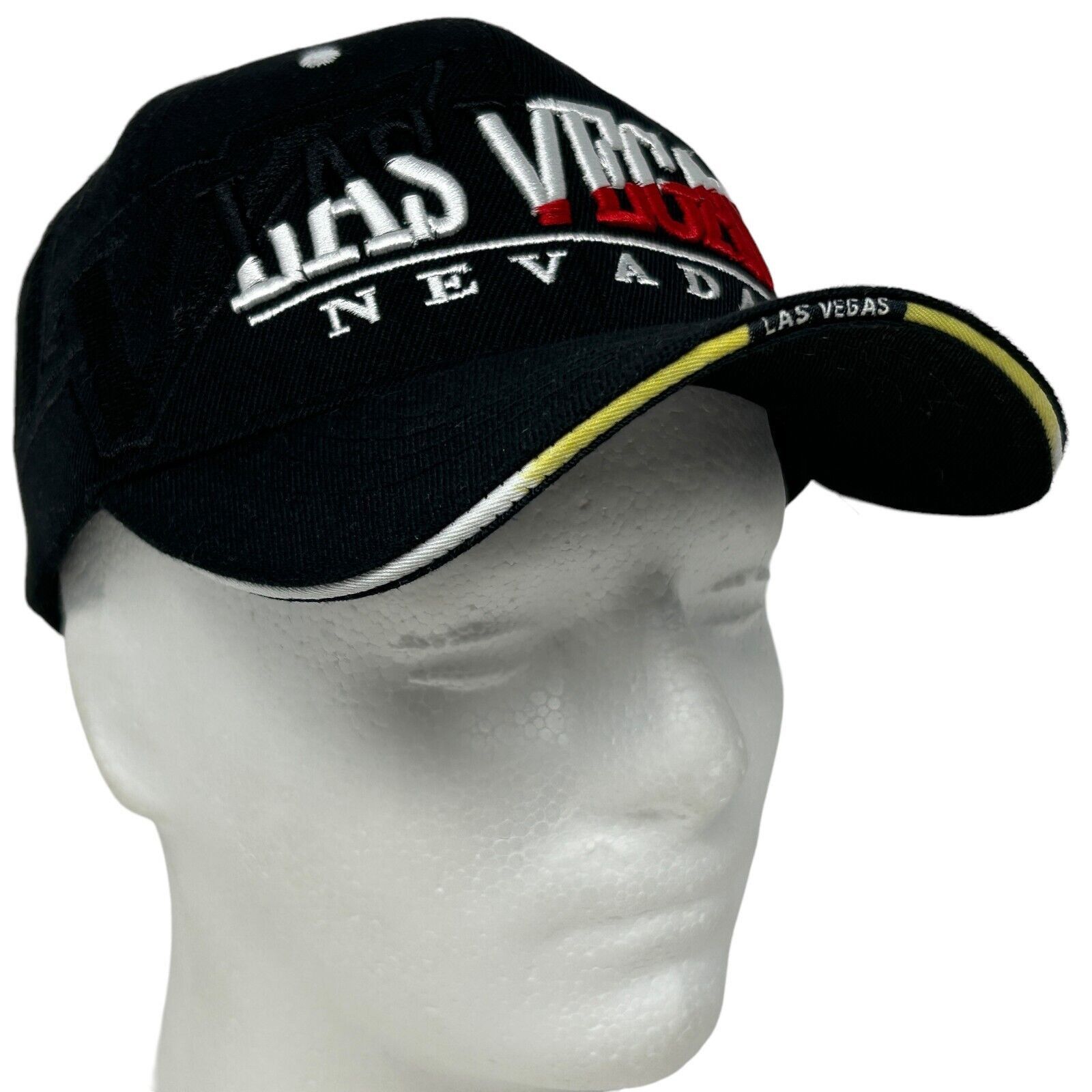 Other Las Vegas Nevada Hat Cap Black Casino Gambling Travel Size ONE SIZE - 1 Thumbnail