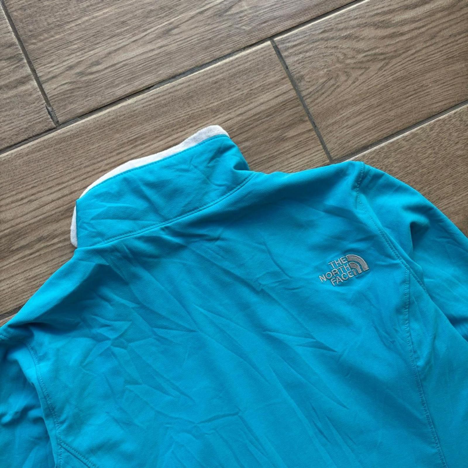 The North Face Y2K Teal The North Face Fleece Lined Zip Up Jacket Size S / US 4 / IT 40 - 7 Thumbnail