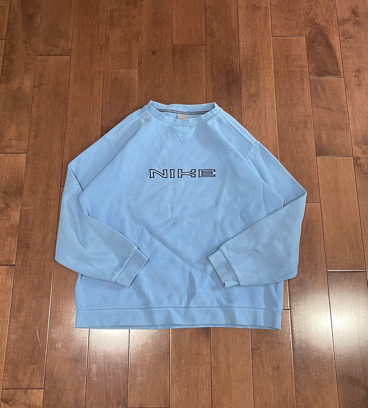 Nike Vintage Y2K Nike Spellout Sweater Size US L / EU 52-54 / 3 - 1 Thumbnail