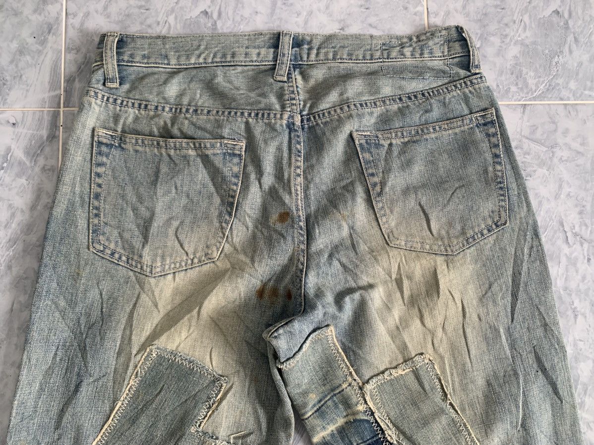 Japanese Brand Rageblue Patches Denim Pants Size US 33 - 12 Thumbnail