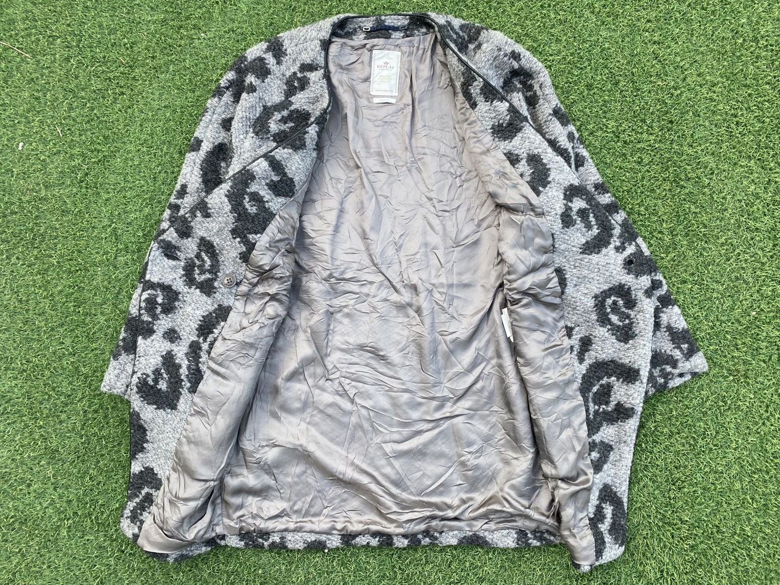 Replay Rare 🔥 Replay Wool Coat Size S / US 4 / IT 40 - 10 Thumbnail