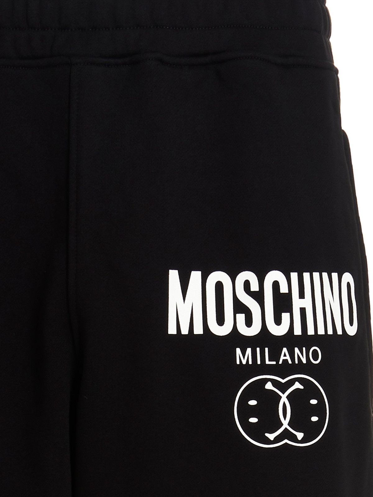 Moschino o1y0225 Logo Jogger & Sweatpant in Black Size US 32 / EU 48 - 2 Thumbnail