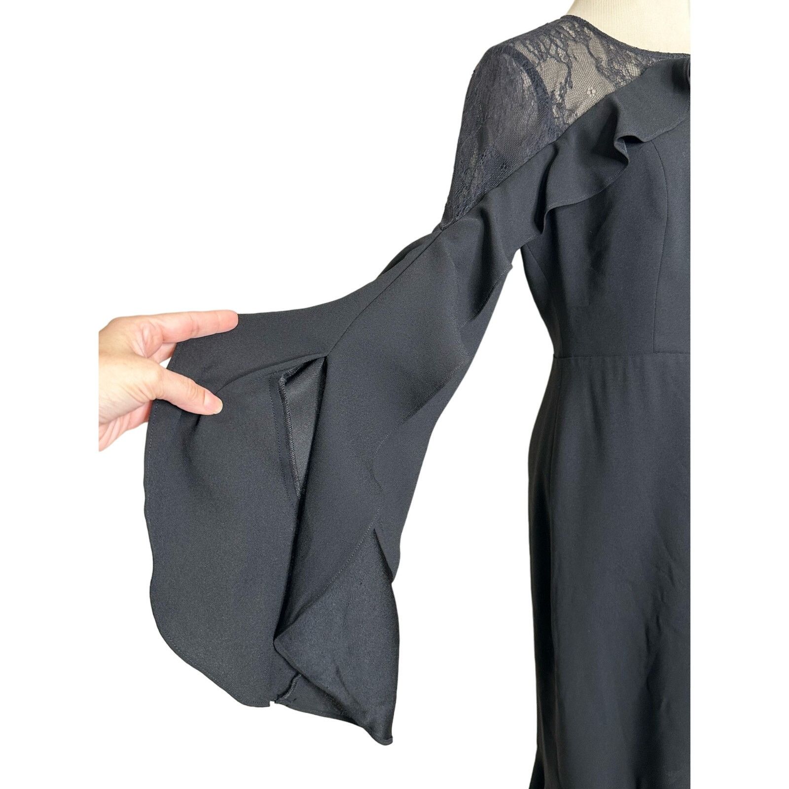 Bcbgmaxazria BCBGMAXAZRIA open back lace detail party dress size 4 Size S / US 4 / IT 40 - 5 Thumbnail