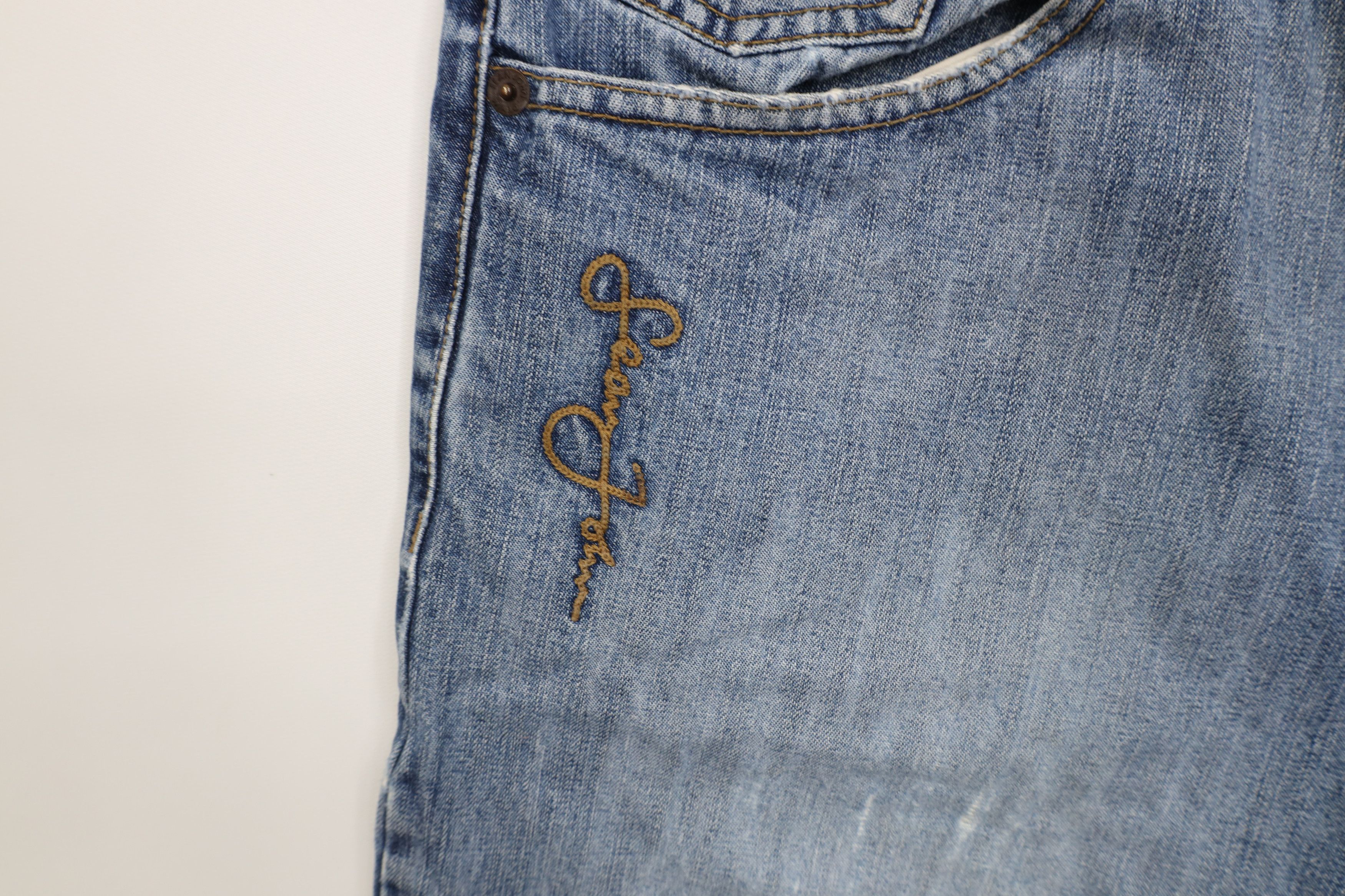Sean John Vintage 90s Y2K Sean John Baggy Denim Jean Shorts Jorts Blue Size US 34 / EU 50 - 5 Thumbnail