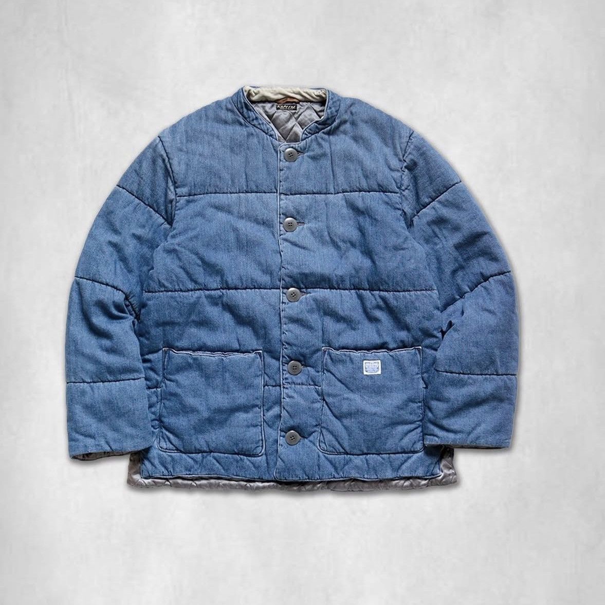 Kapital Kapital Quilted Samu Blouson - 8oz Washed Indigo Denim sz 3 Size US L / EU 52-54 / 3 - 15 Thumbnail