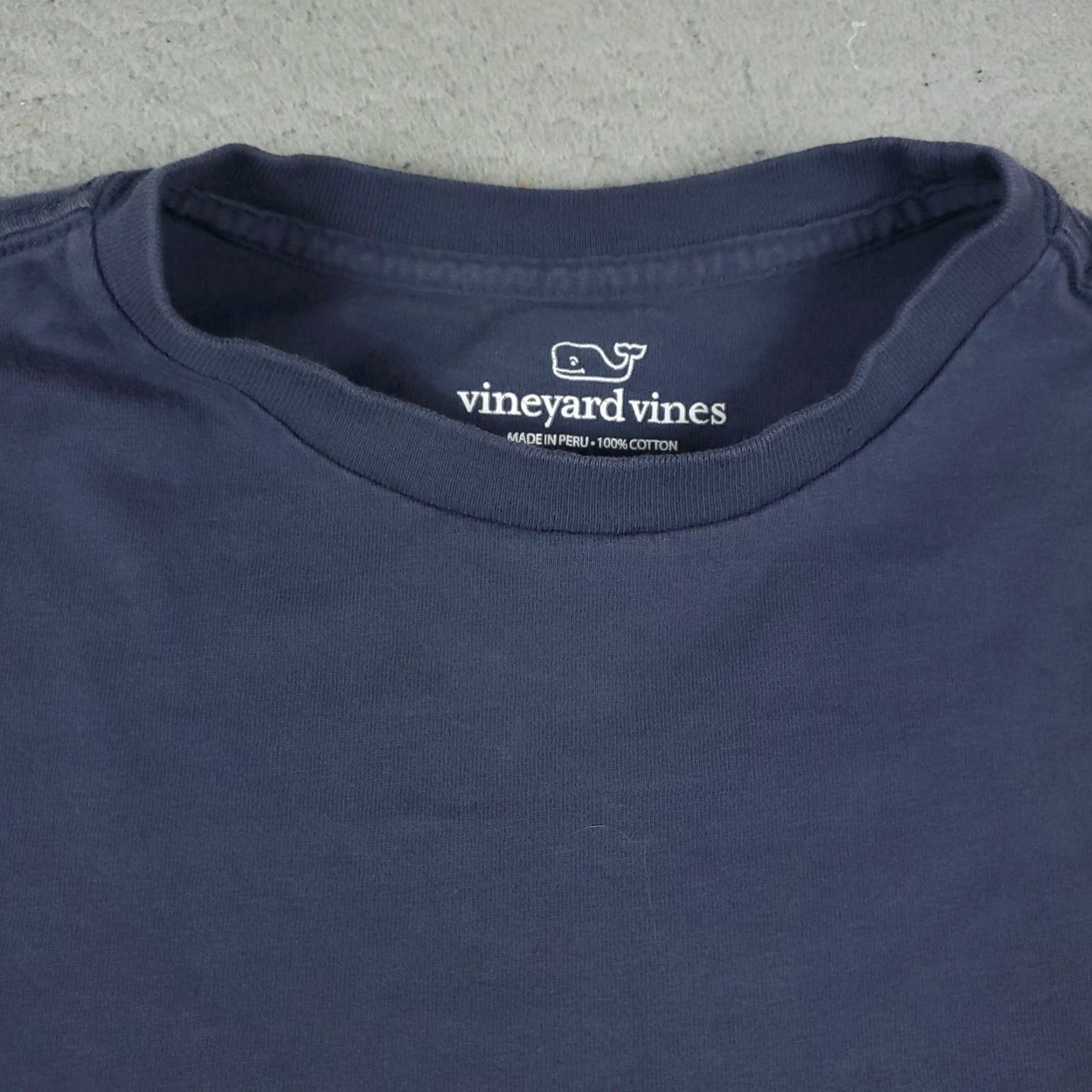 Vineyard Vines VINEYARD VINES Graphic T-Shirt Adult XS Blue Long Sleeve Casual Mens Size US XS / EU 42 / 0 - 3 Thumbnail