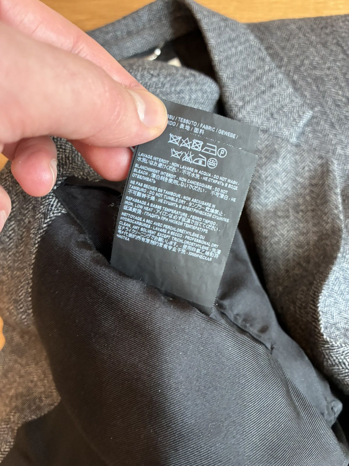 Saint Laurent Paris Make an offer! RARE Saint Laurent Paris Wool Blazer Heidi Size 48R - 7 Thumbnail