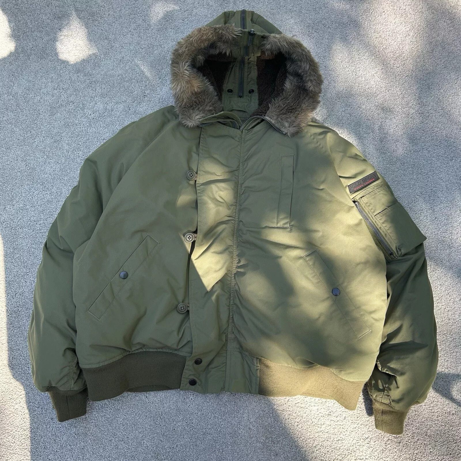 Ralph Lauren Polo Sport Snorkel Puffer N-3B Jacket