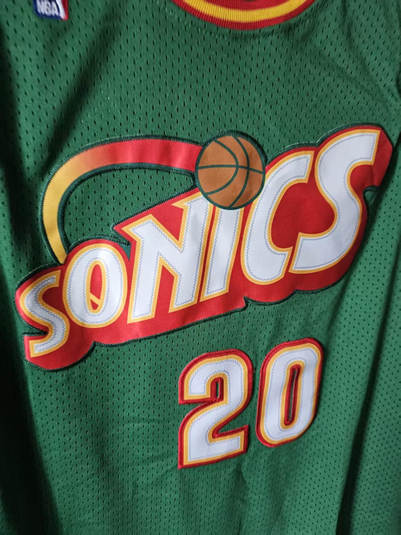 NBA Seattle SuperSonics 20 Gary Payton Jersey L Size US L / EU 52-54 / 3 - 3 Thumbnail
