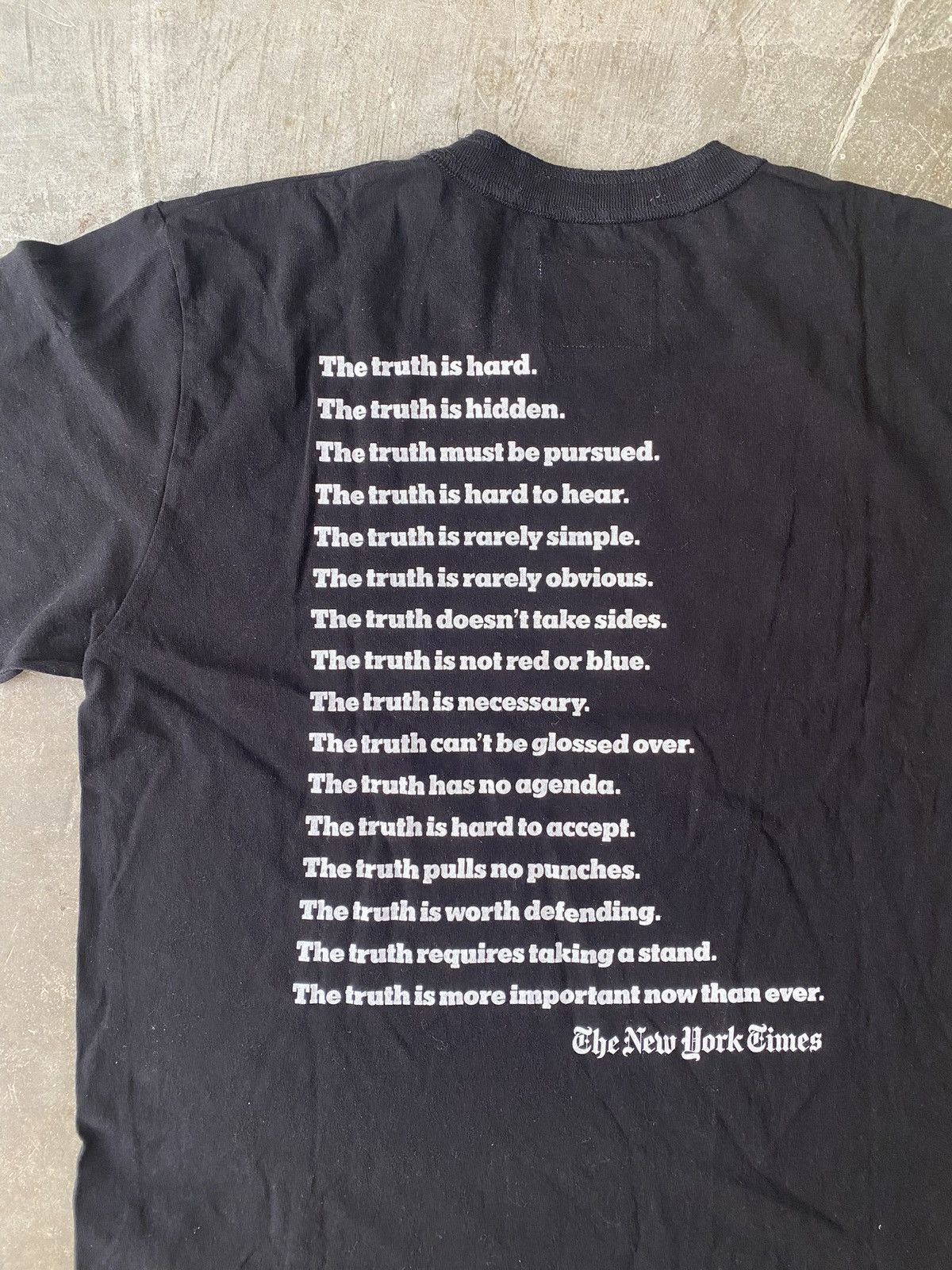 Sacai Sacai Truth Tee Kapital Comme des Garçons Yohji Yamamoto Size US XL / EU 56 / 4 - 5 Thumbnail
