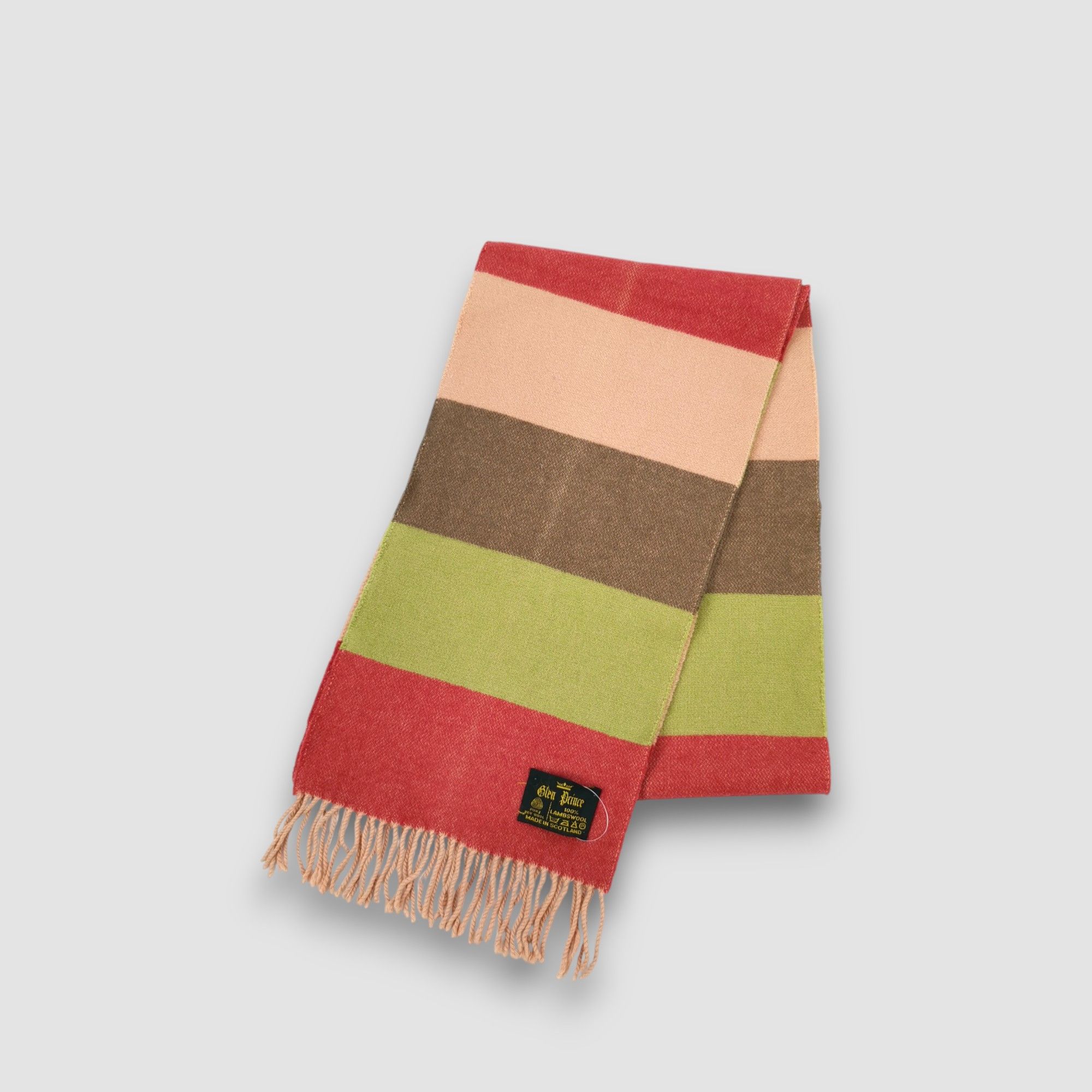 Vintage Vintage Glen Prince Scarf Wool Cashmere Muffler Scarves Size ONE SIZE - 3 Thumbnail