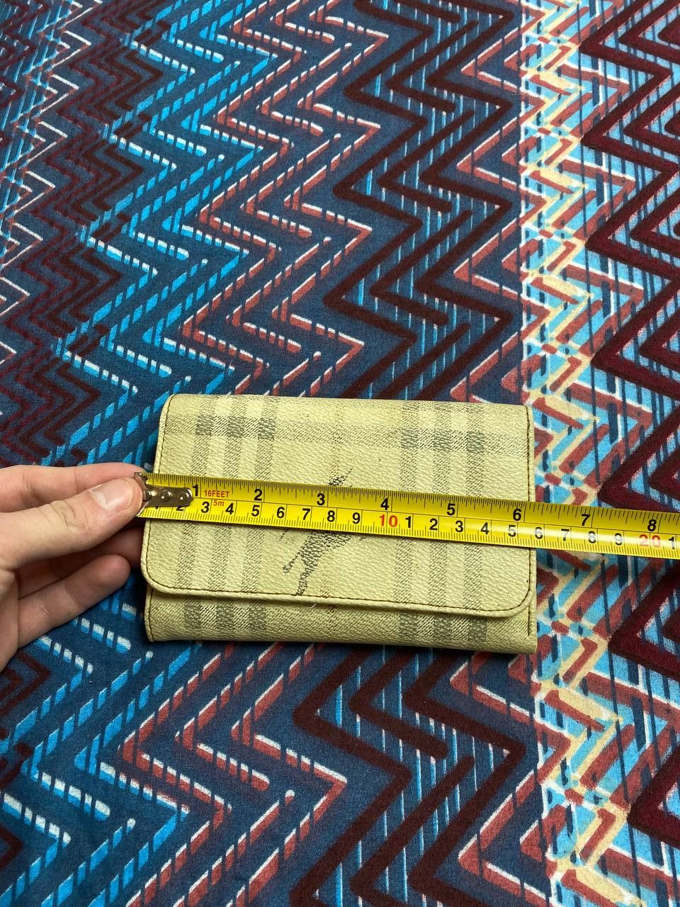 Burberry × Vintage Vintage Burberry Nova Check Leather Wallet Size ONE SIZE - 13 Thumbnail