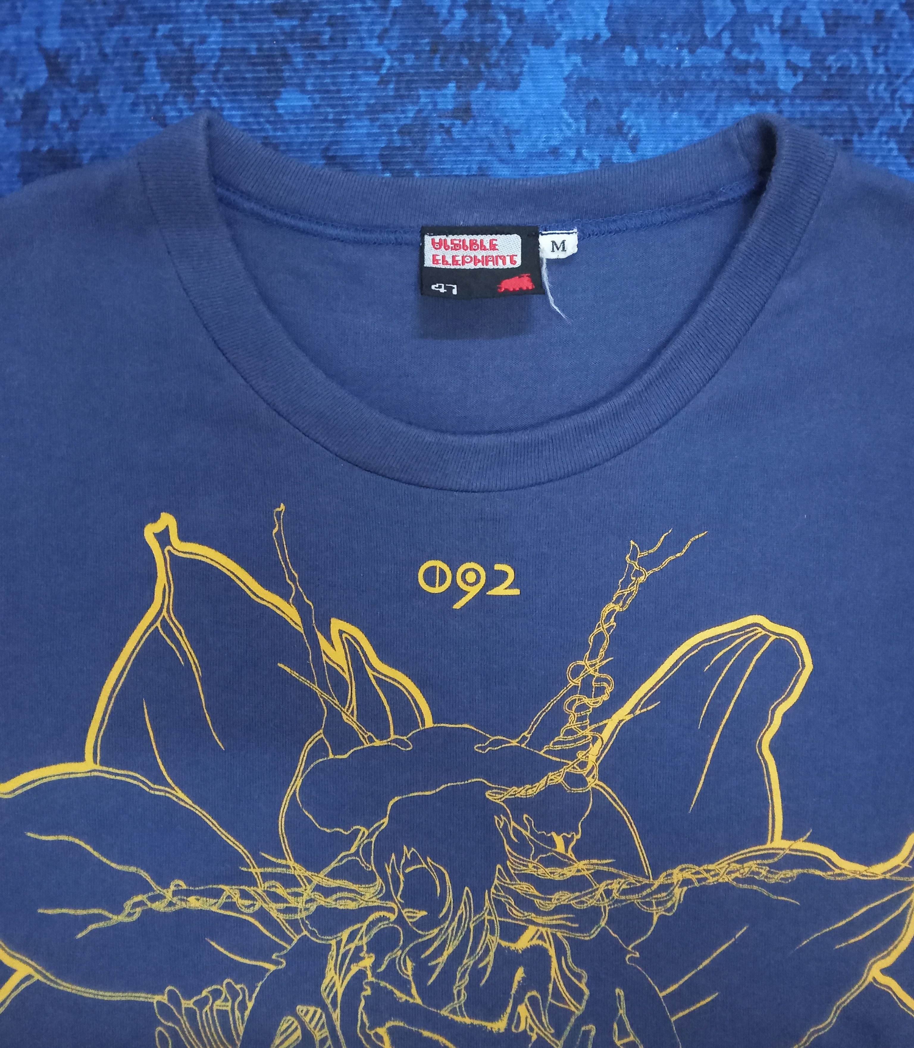 Japanese Brand Visible Elephant 47 T Shirt Size US M / EU 48-50 / 2 - 4 Thumbnail