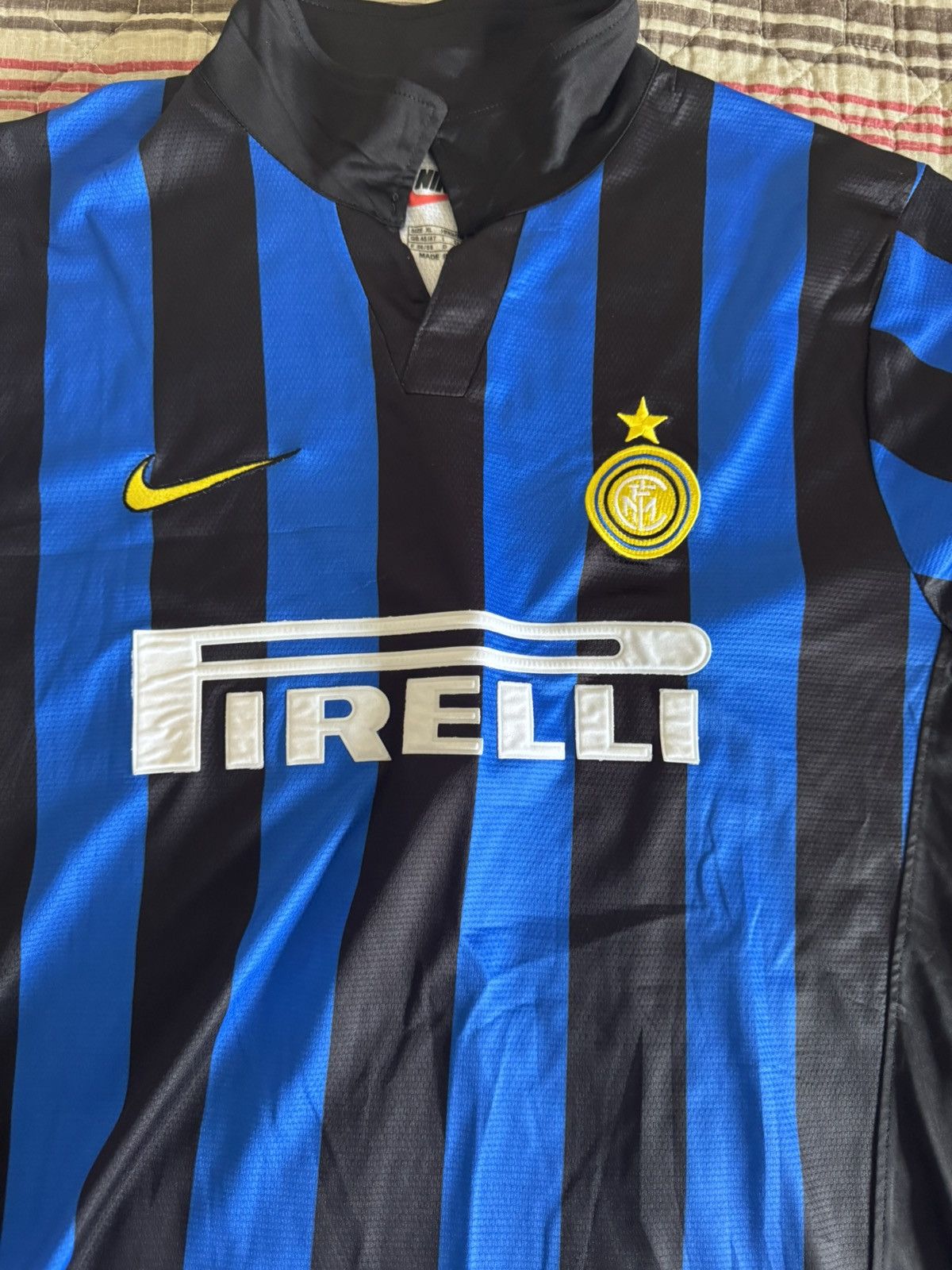 Nike Inter Milan “Ronaldo 9” 1998/99 Vintage Jersey Size US XL / EU 56 / 4 - 3 Thumbnail