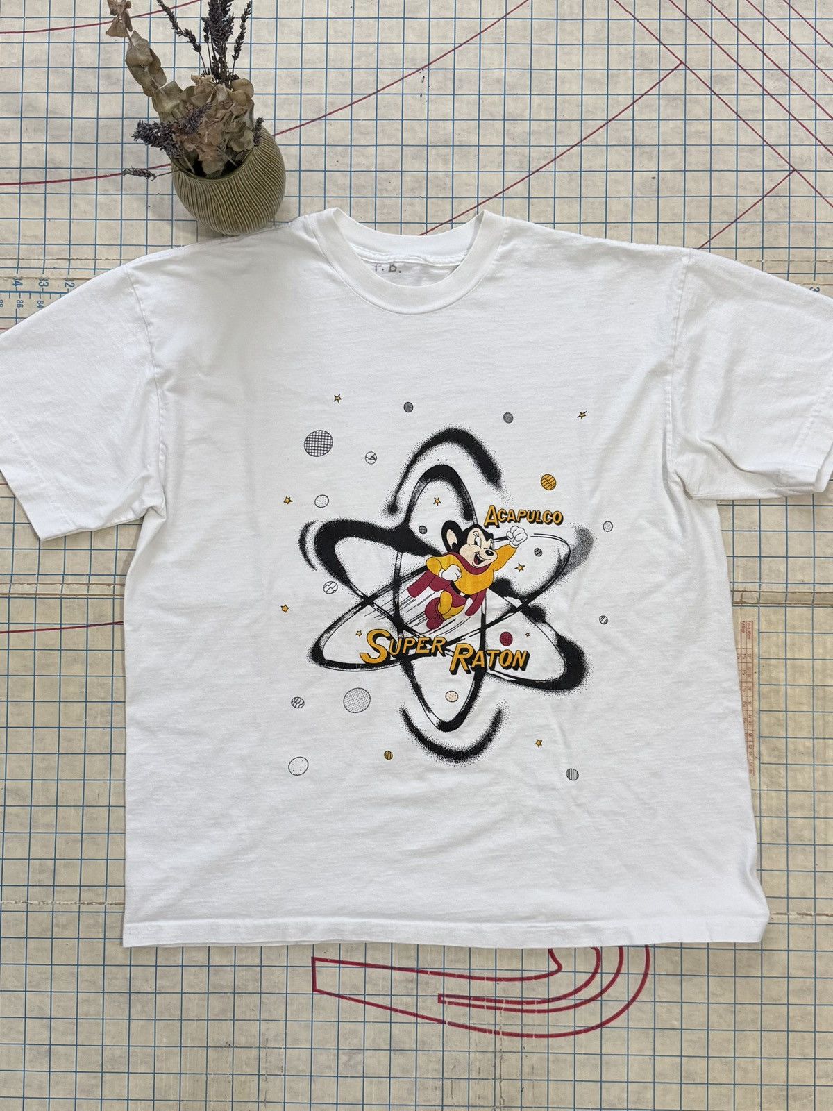 Vintage Vintage Mighty Mouse Acapulco Super Raton Graphic Tee XL Size US XL / EU 56 / 4 - 1 Thumbnail