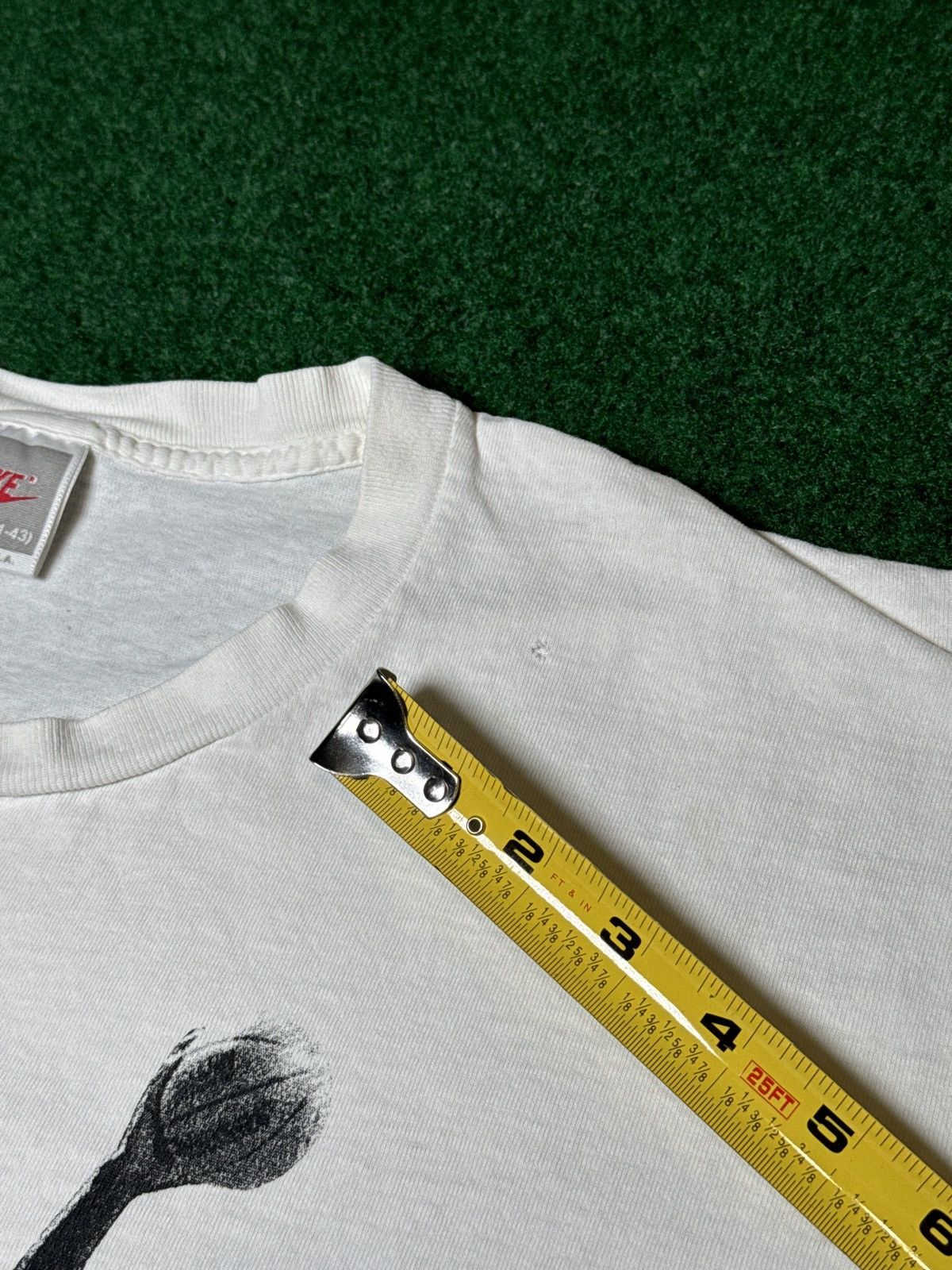 Jordan Brand × Nike × Vintage Vintage 80s 90s Nike Jordan Grey Tag ICONIC Graphic T Shirt Size US L / EU 52-54 / 3 - 11 Thumbnail