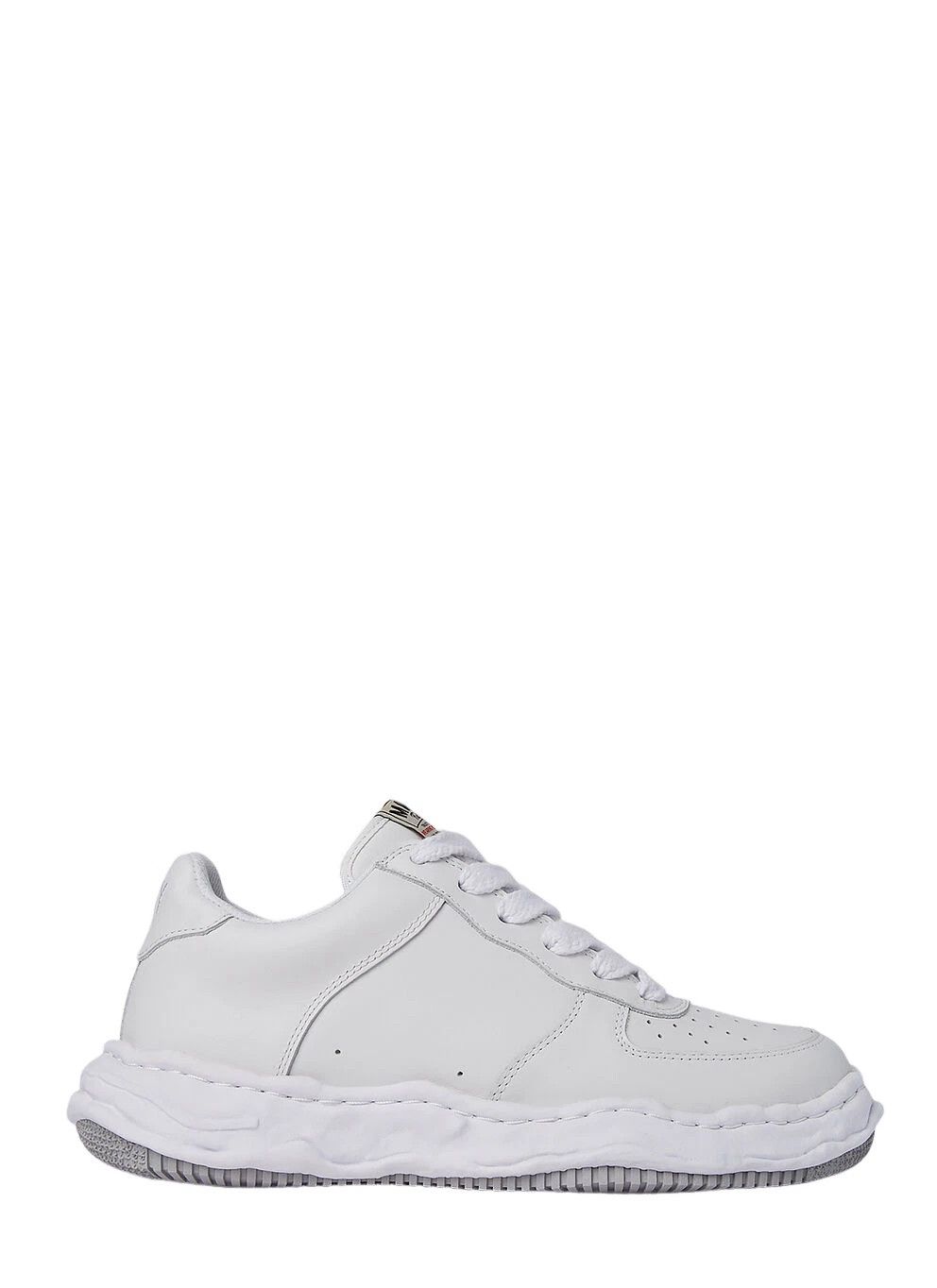 Maison MIHARA YASUHIRO MIHARAYASUHIRO Wayne White Leather Sneakers New Auth Size US 5 / EU 37 - 1 Thumbnail