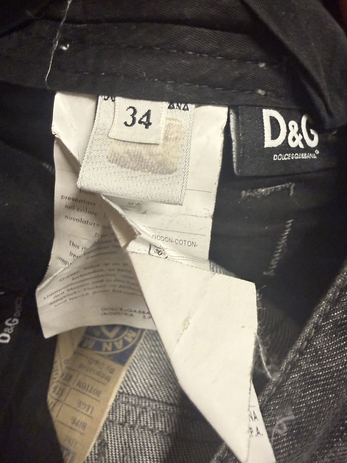 Dolce & Gabbana Authentic Dolce&Gabanna denim Size US 34 / EU 50 - 4 Thumbnail