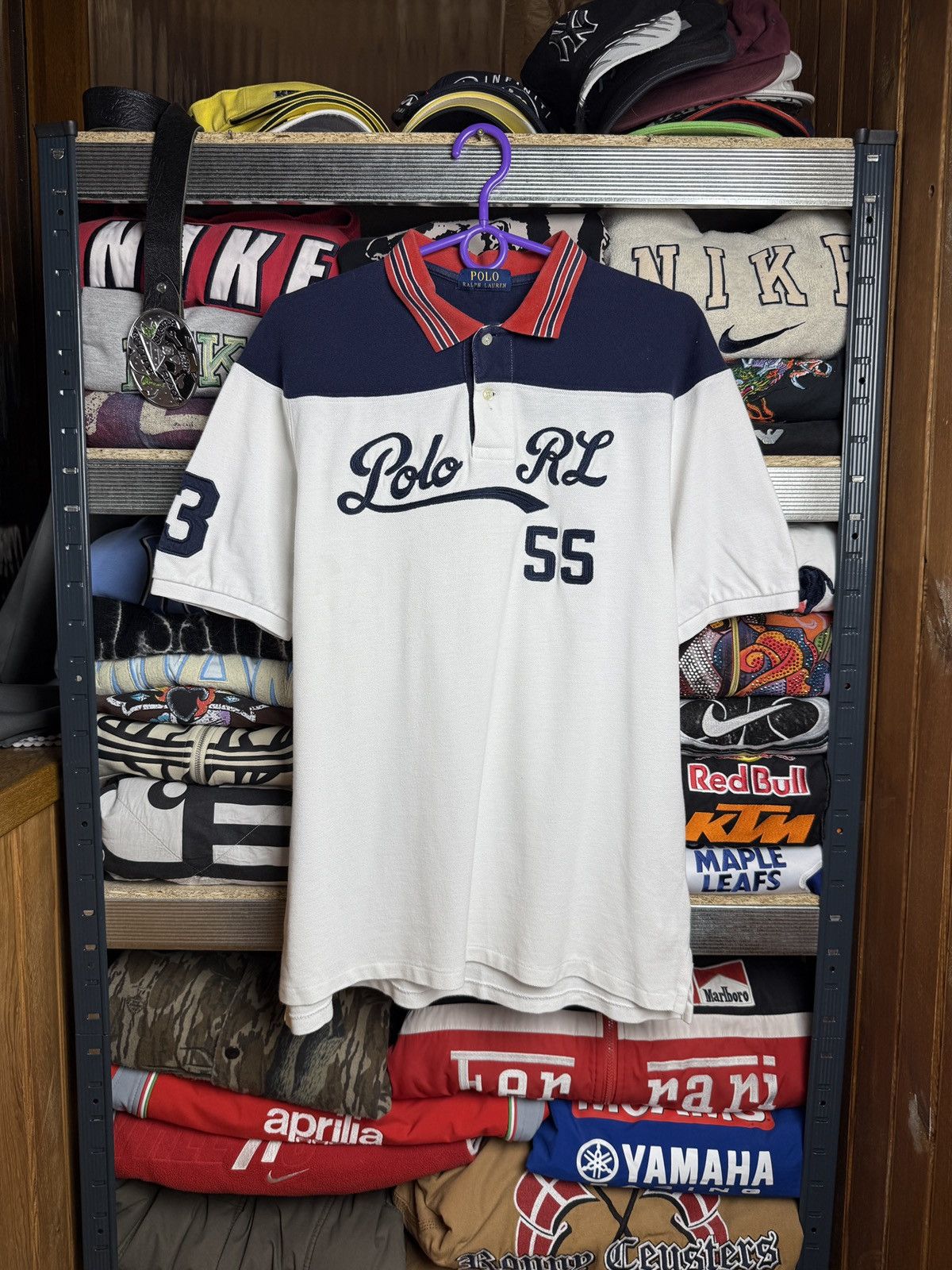 Polo Ralph Lauren Polo Ralph Lauren Polo T-Shirt Tee Vintage Big Logo 90s Size US M / EU 48-50 / 2 - 1 Thumbnail