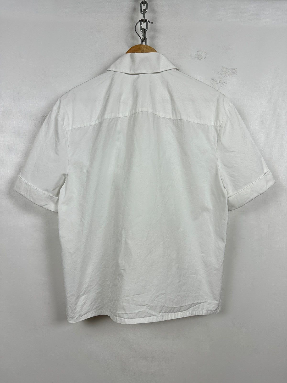Off-White Off-White Popel Bowling Button Up Short Sleeve Shirt Size S / US 4 / IT 40 - 3 Thumbnail