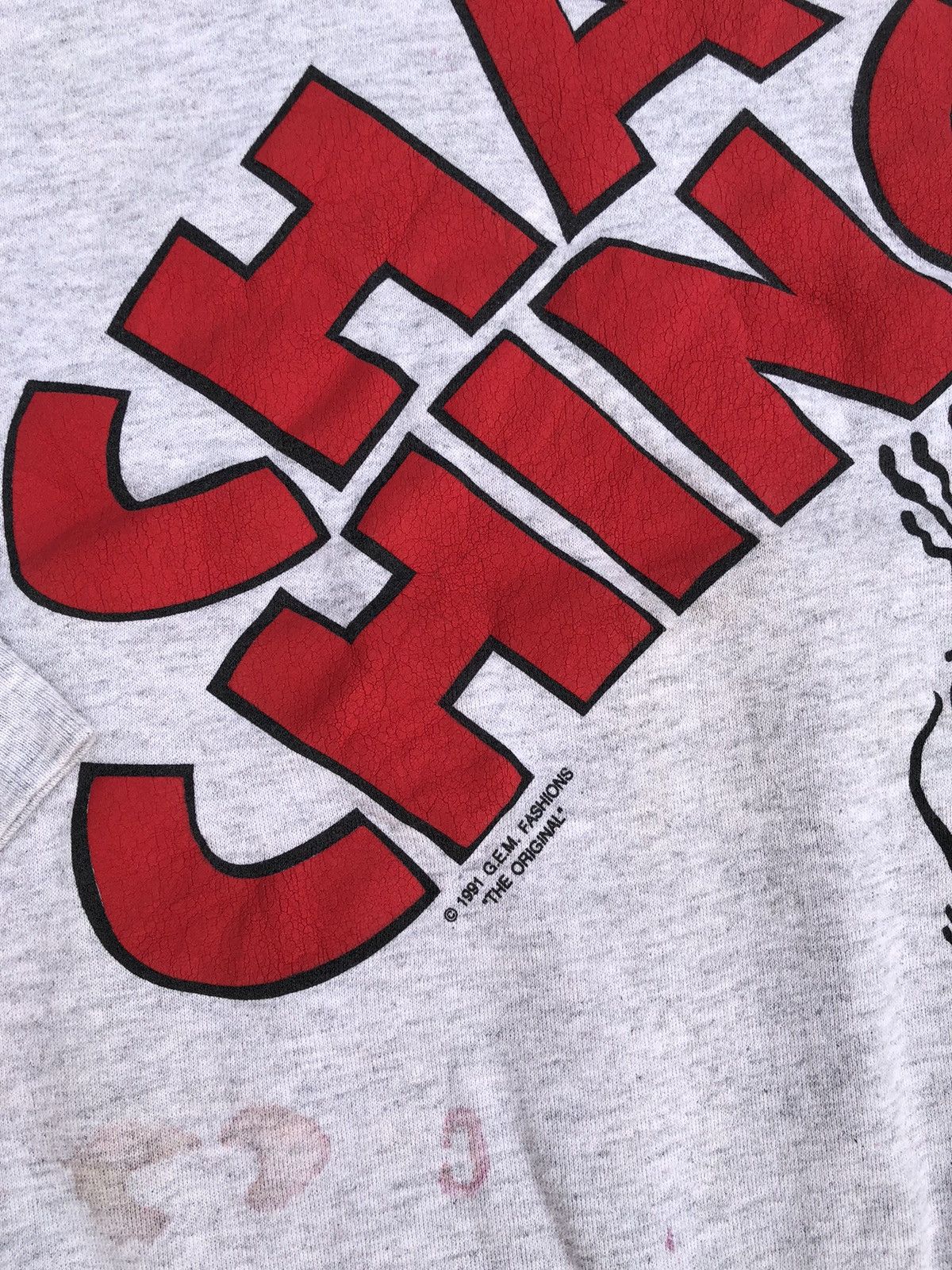 Vintage Vintage Jerzees Overprint Design Crewneck Size US L / EU 52-54 / 3 - 4 Thumbnail