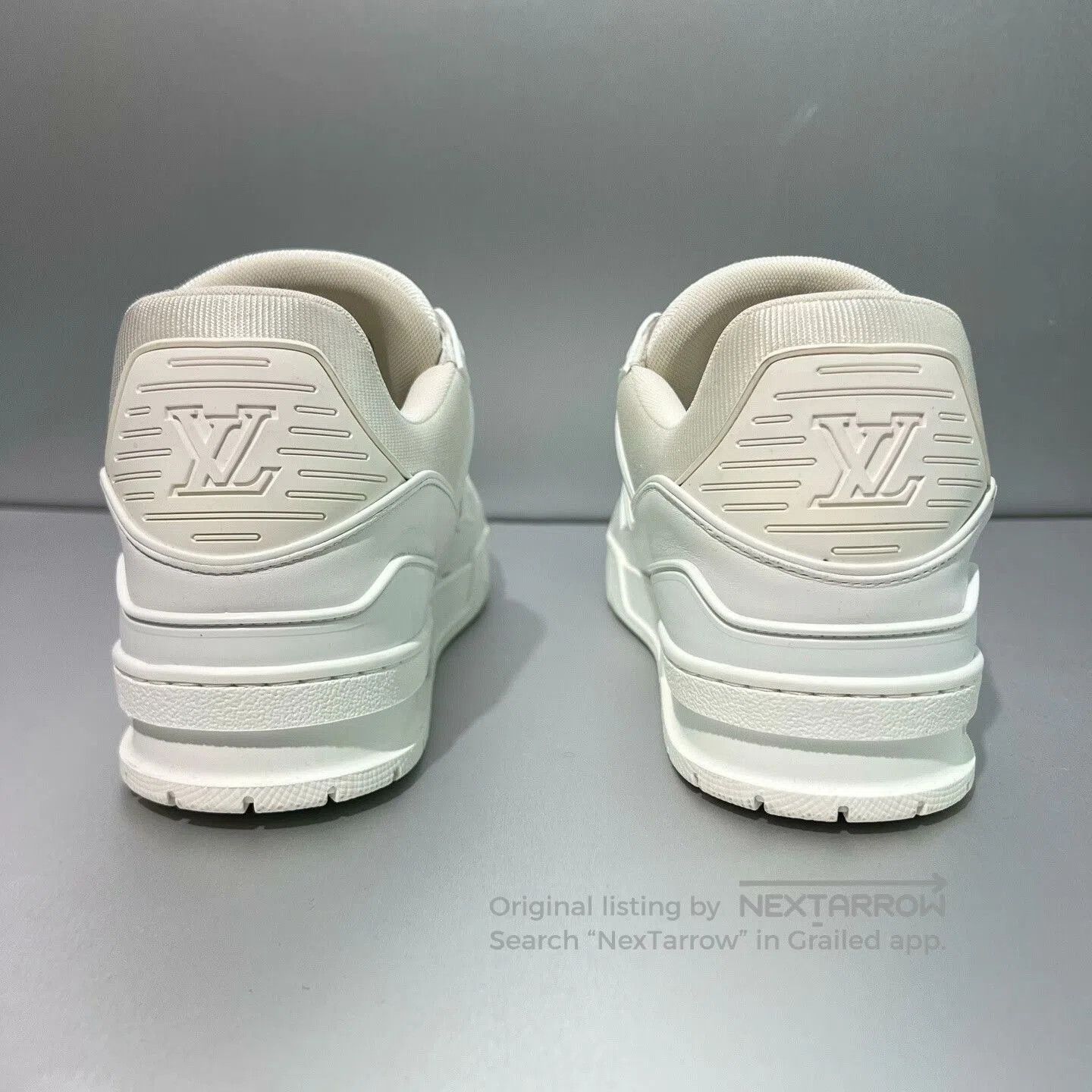 Louis Vuitton Louis Vuitton Trainer White Sneakers. Size US 9 / EU 42 - 5 Thumbnail