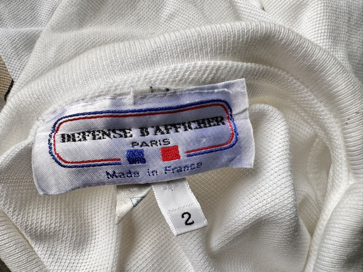 Designer × Vintage Vintage Defense d'afficher polo shirt Size US M / EU 48-50 / 2 - 4 Thumbnail