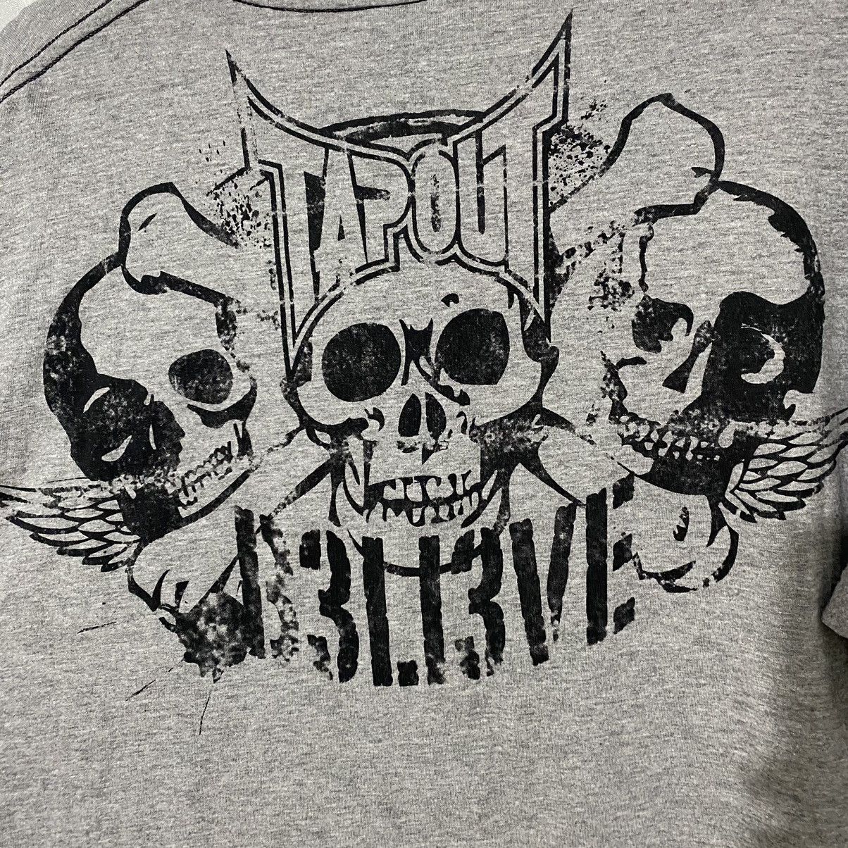 Vintage RARE Crazy Vintage Tapout T-Shirt Overprint Big Logo Y2K Size US XL / EU 56 / 4 - 8 Thumbnail