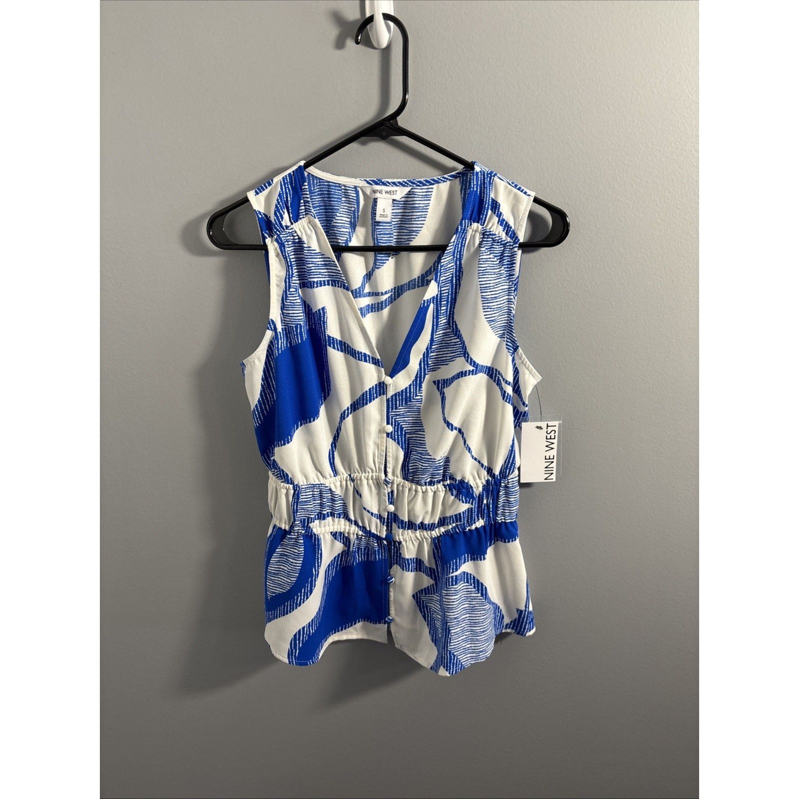 Nine West Nine West Button Up Blouse Brand New Small Size S / US 4 / IT 40 - 1 Thumbnail